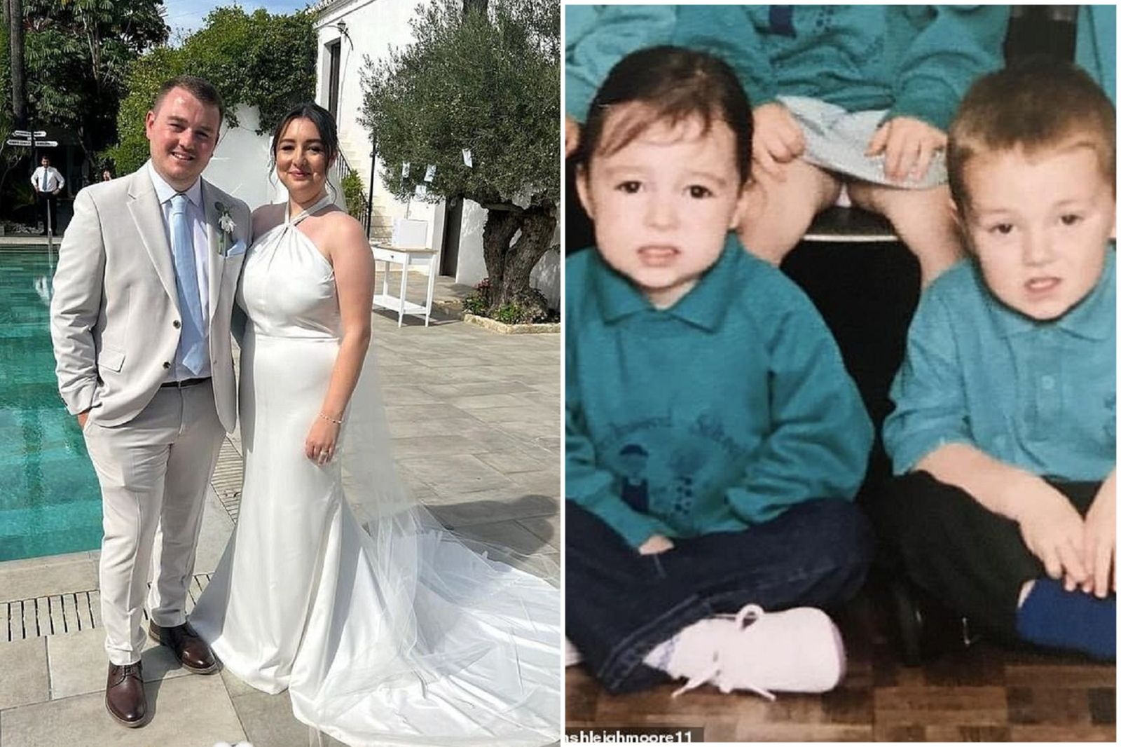 緣分天注定！夫妻在一起7年　整理老照片意外驚見「幼稚園就同框」