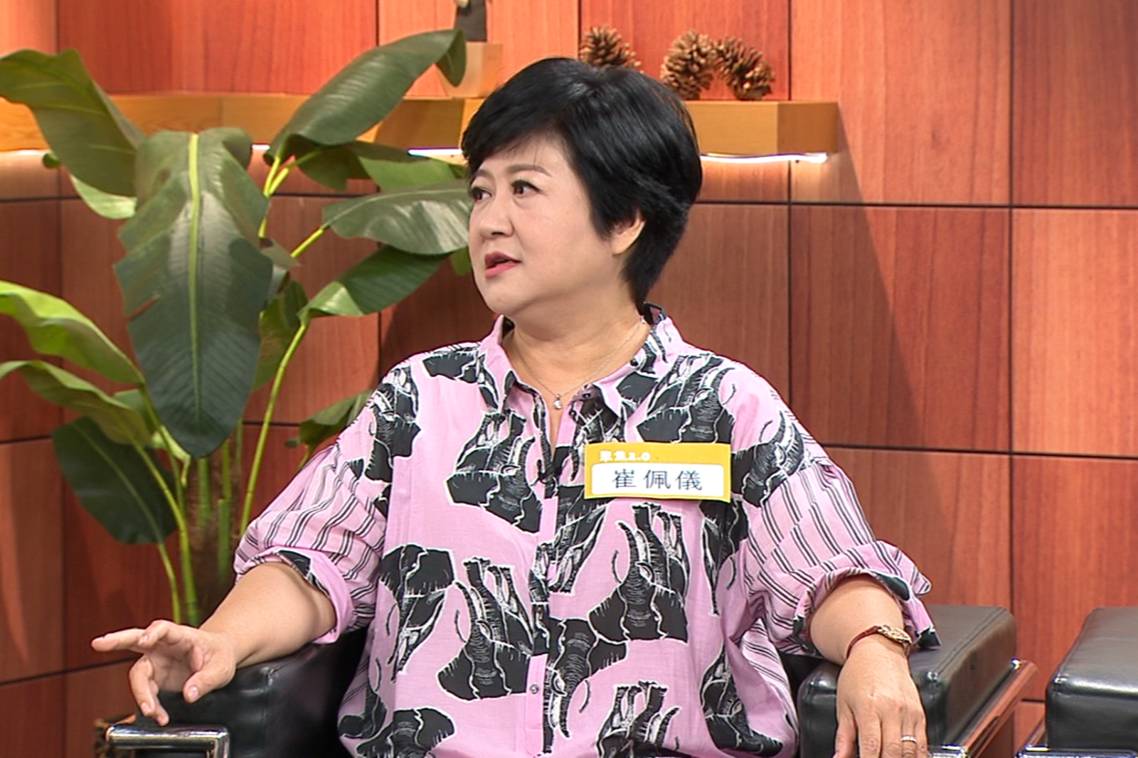 崔佩儀的母親查出心臟阻塞風險，進行心臟支架手術。年代提供