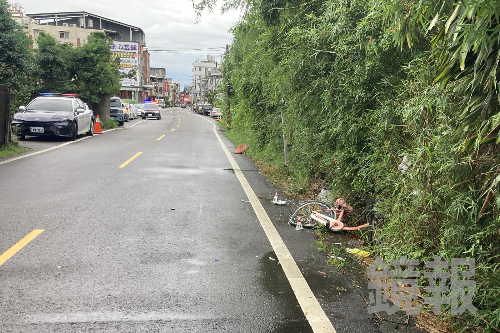 斗笠散落一地…台中宮廟女志工「凌晨出發幫開門」遭撞亡 監視器鎖定白車逮人