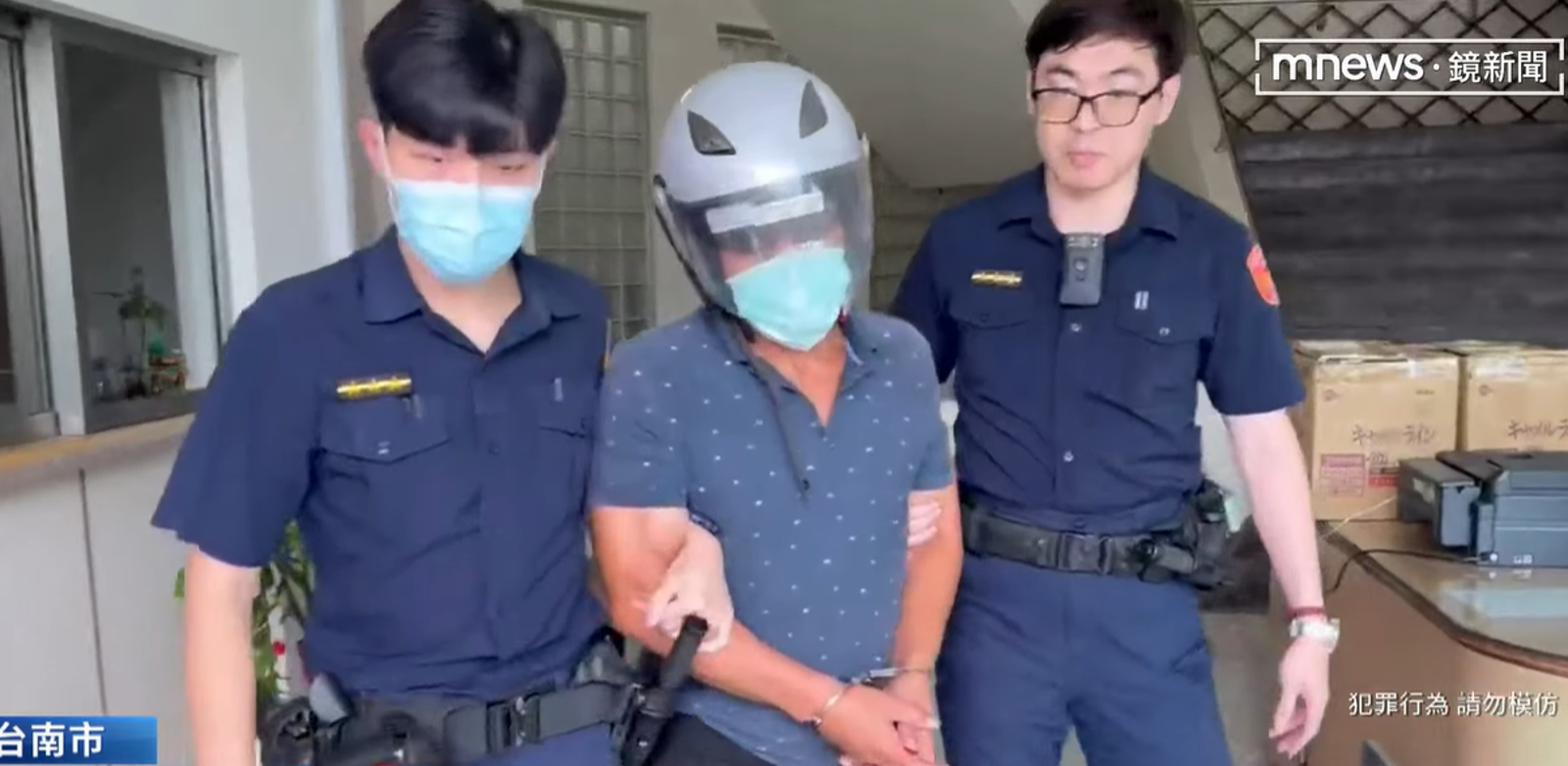 60歲莊姓男子駕駛大貨車載運粗糠要到飼料廠加工。翻攝畫面