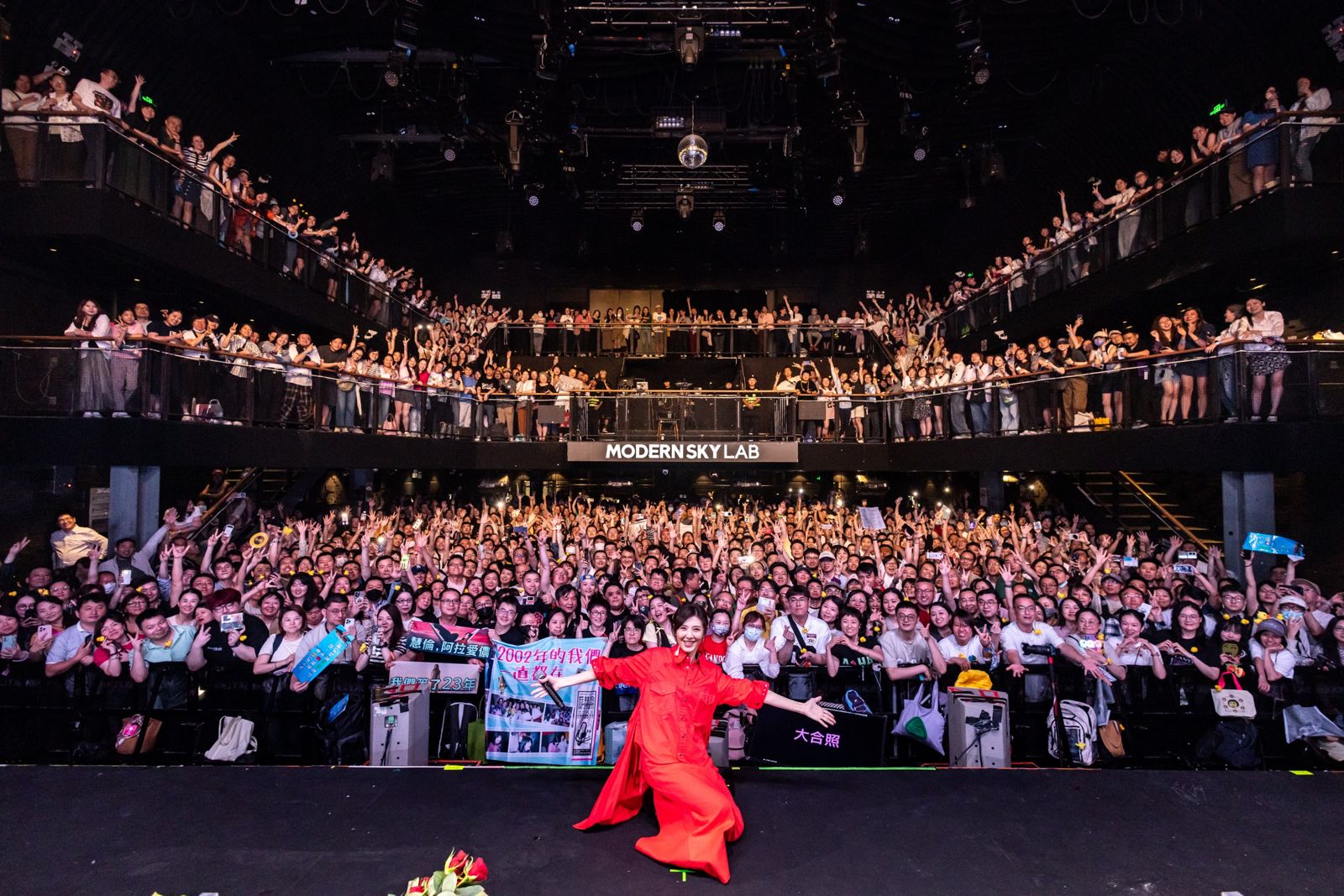 蘇慧倫日前在上海開唱。相信音樂提供