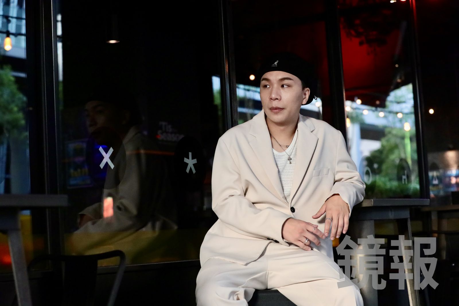 派翠克未來不侷限於主持，仍抱有演戲夢。林煒凱攝