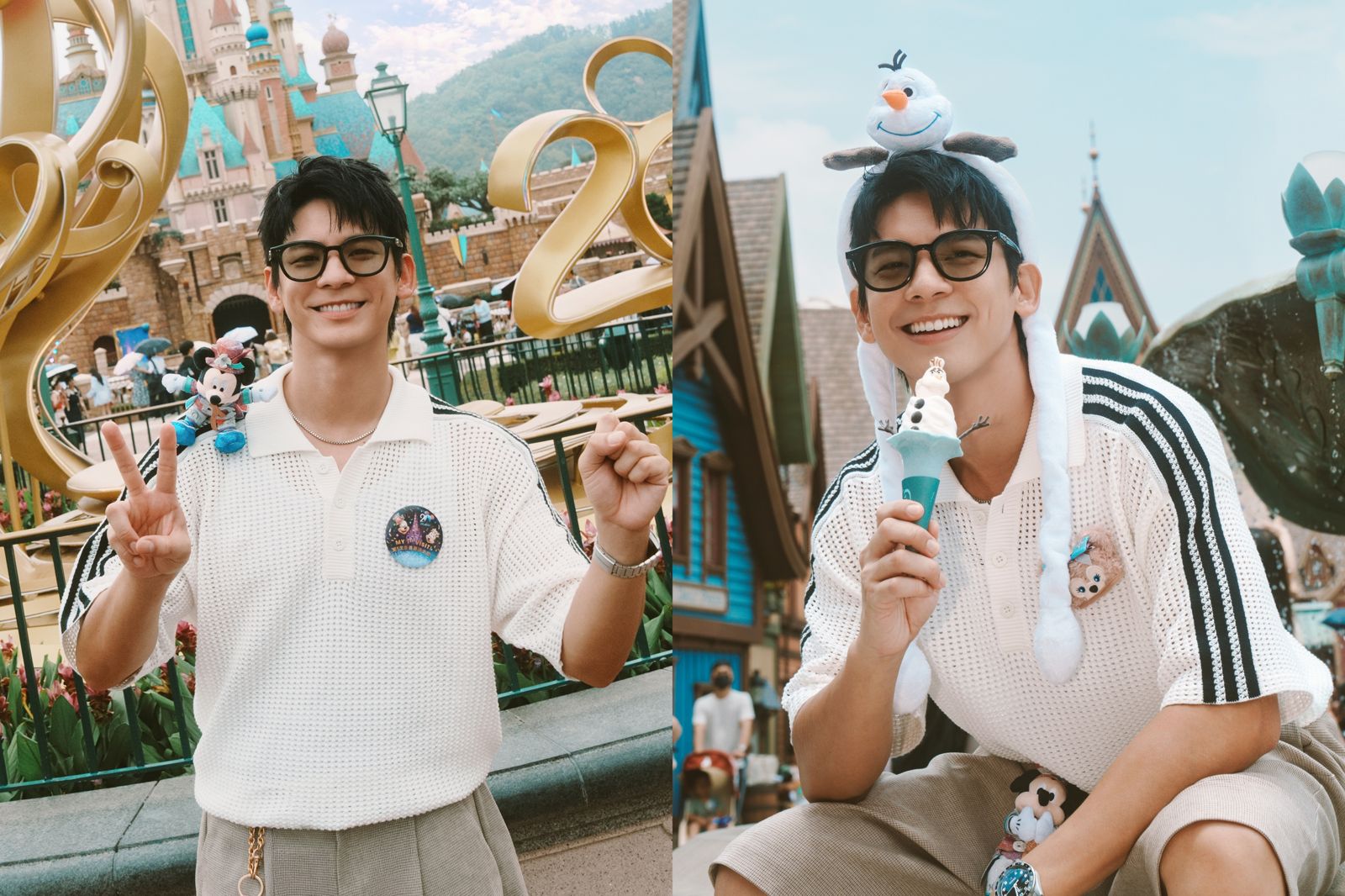 林柏宏首訪香港迪士尼　化身小粉絲激推這區