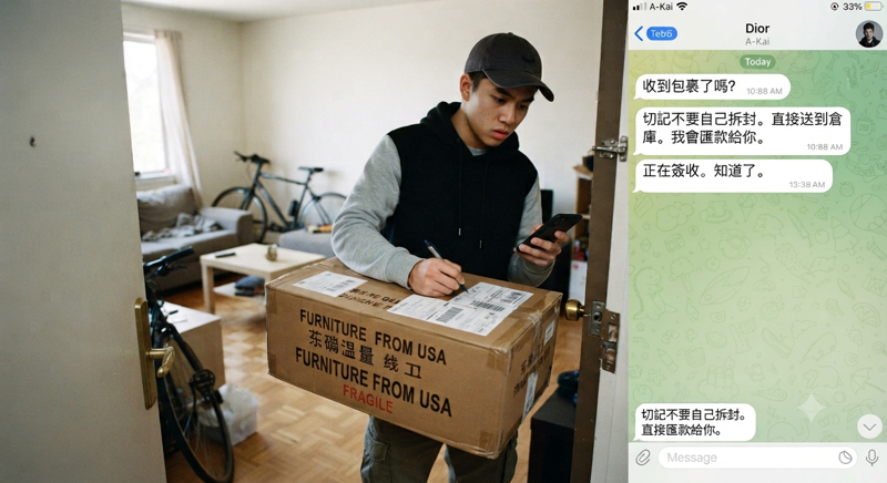 躲Telegram化名「Dior」跨國運毒　冷血男推少年當砲灰「收大麻包裹」　法官重判12年