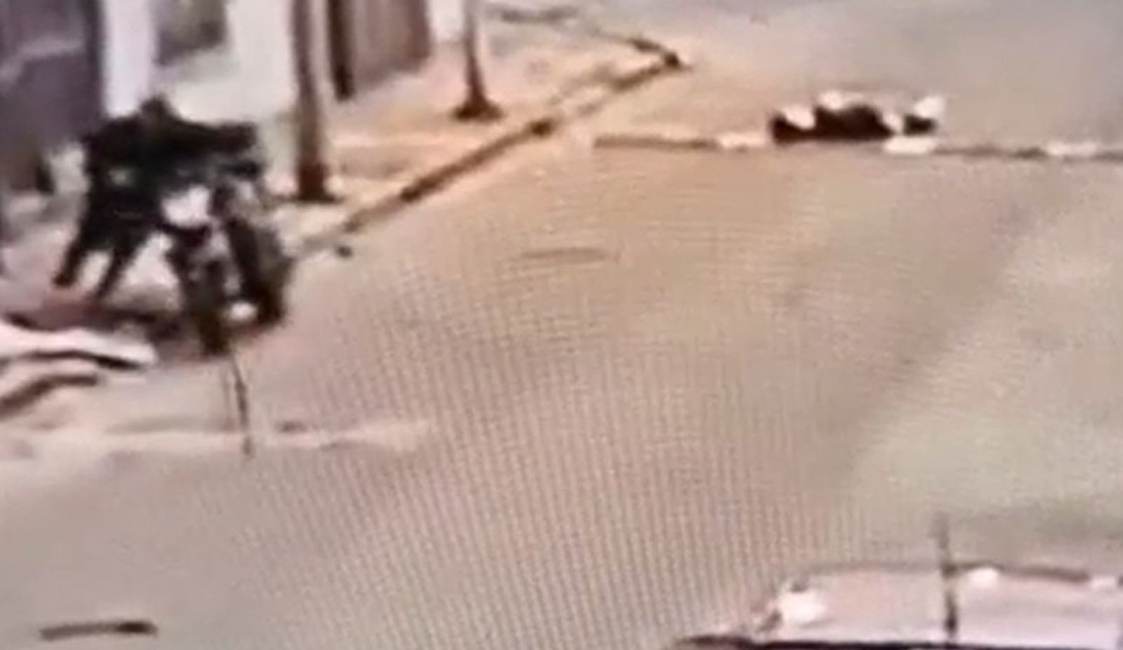 阿根廷一伙劫匪為了一輛機車不慎開槍射死同夥。圖/翻攝自X