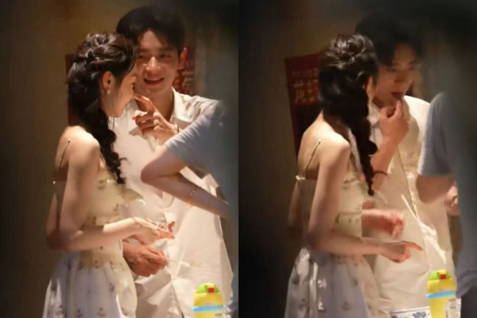 宋軼與丞磊抹奶油舔手指遭偷拍　白敬亭戀情觸礁傳出有貓膩