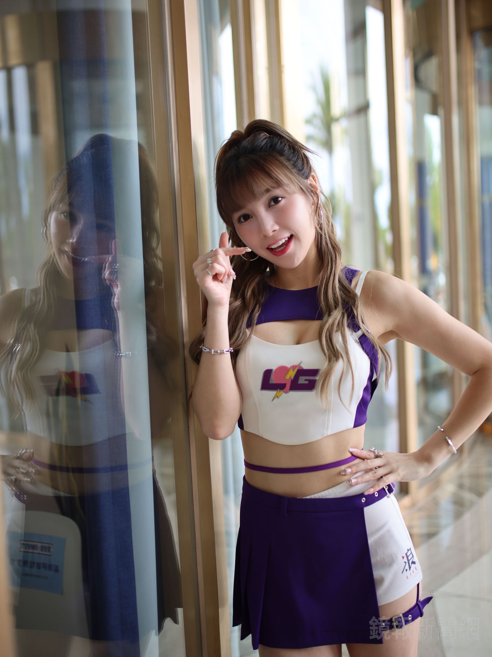 草莓感謝粉絲的用心。劉耀勻拍攝