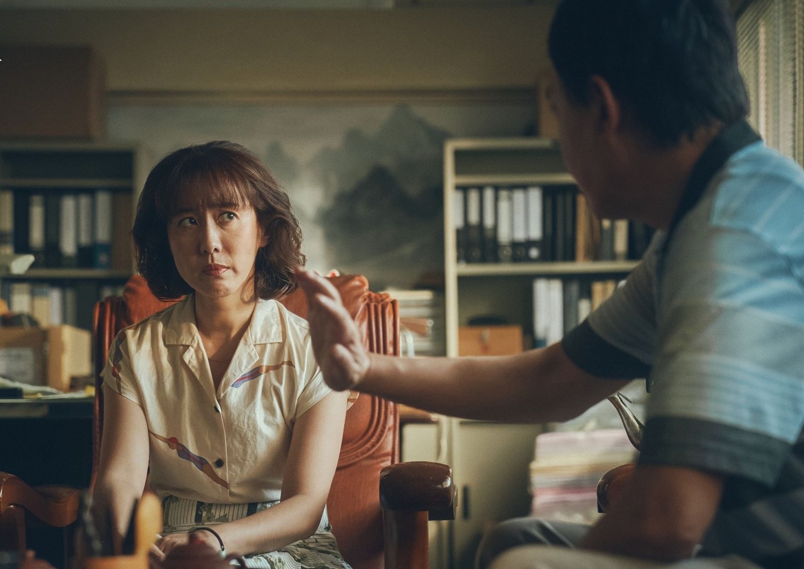 《成功路上》張詩盈扮演母親角色經驗豐富。八大提供