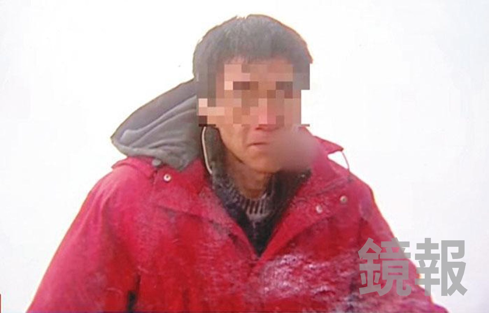 梁姓街友留下最後照片。