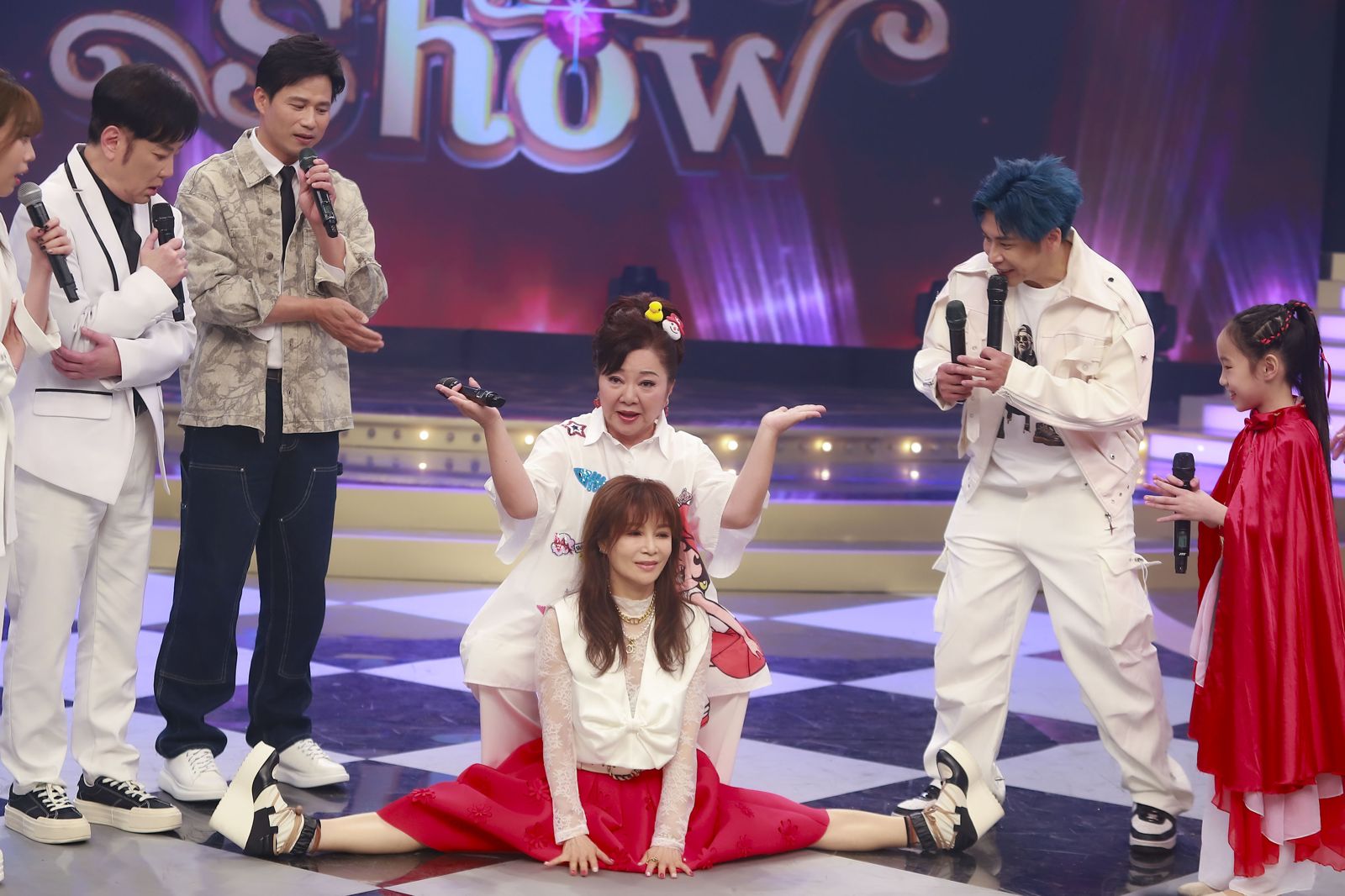 《超級冰冰Show》蔡秋鳳劈腿。民視提供