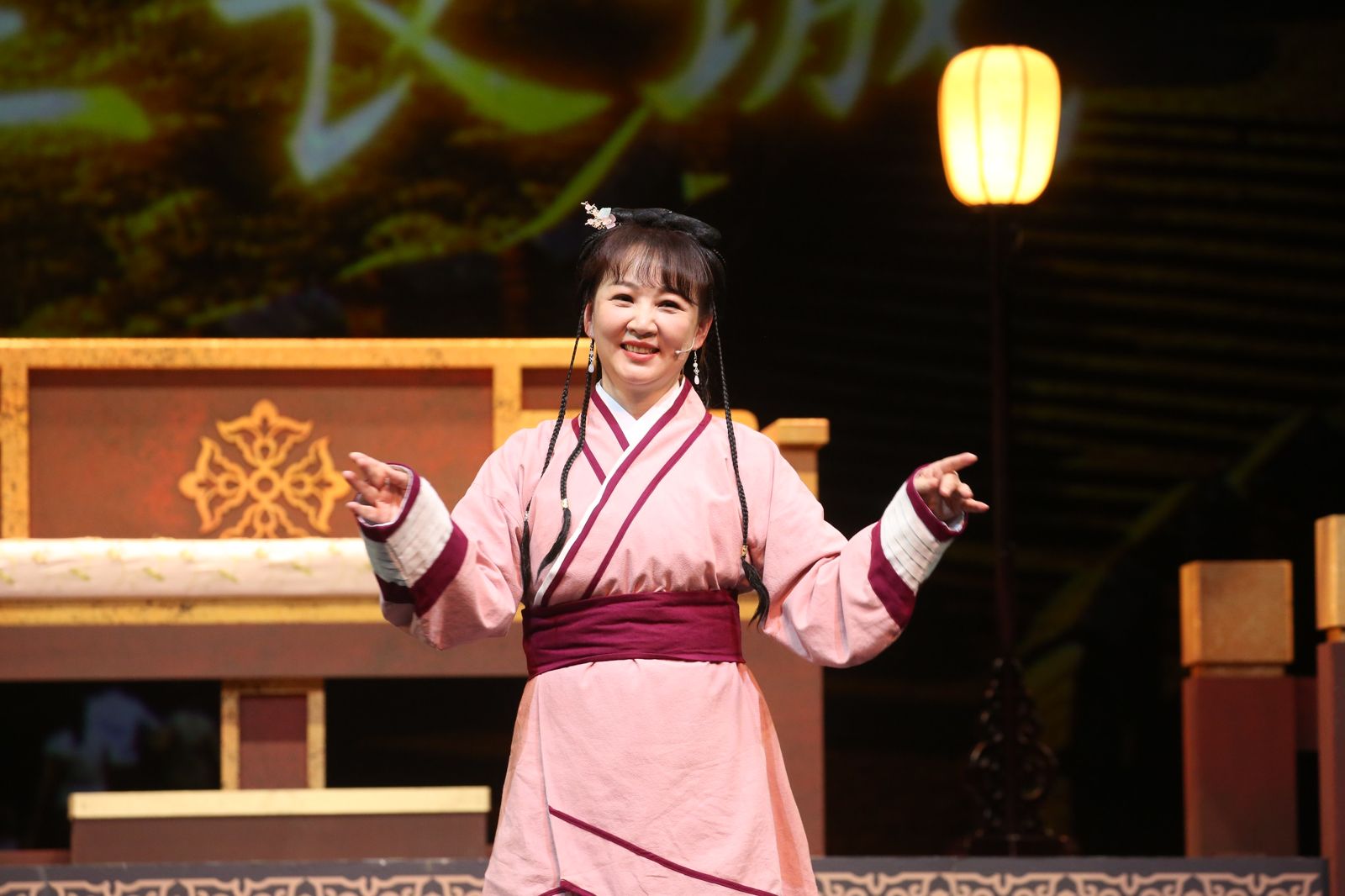 郁方30日出席《半里長城》彩排記者會。董孟航攝