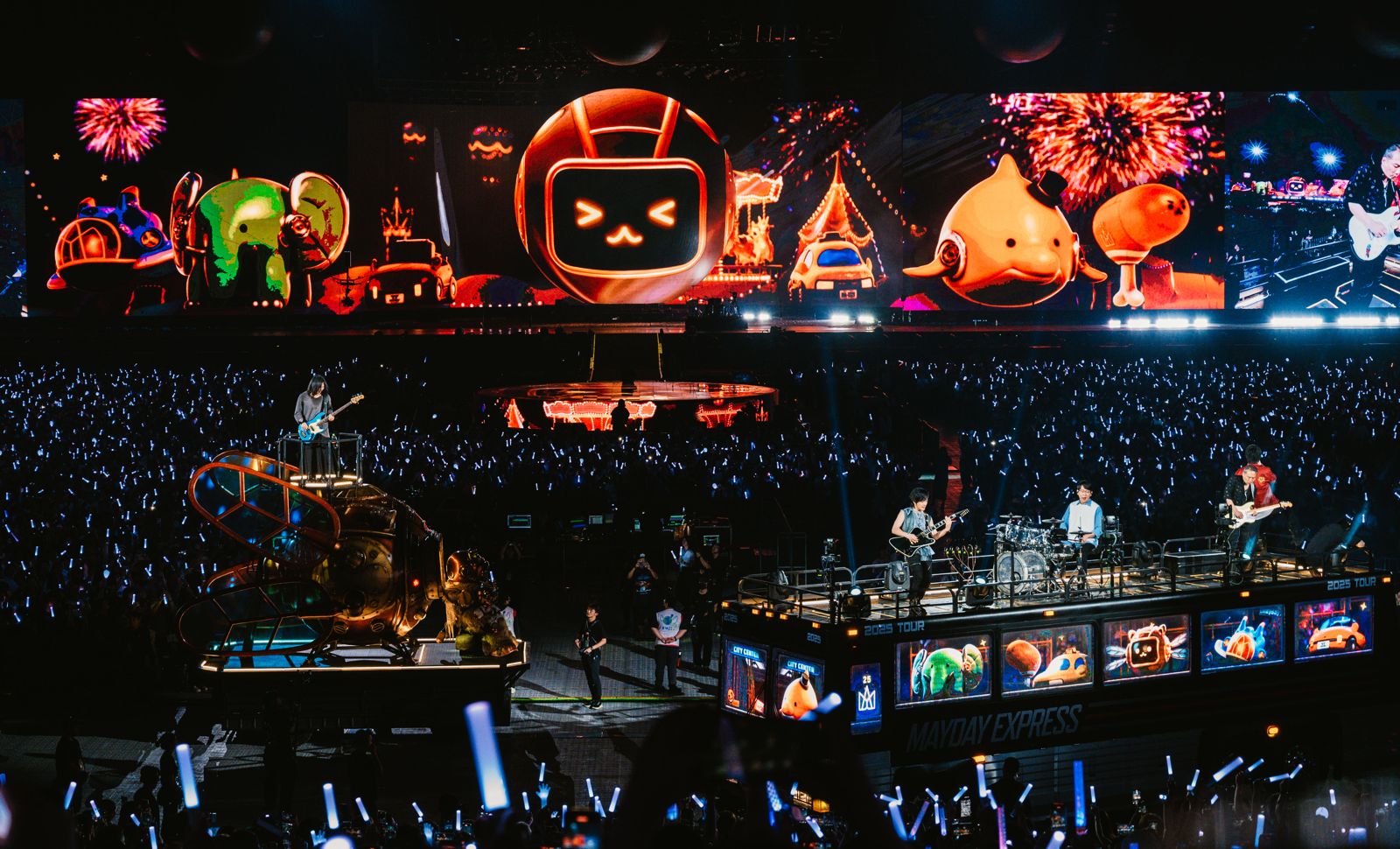 五月天阿信「跨過柵欄」竉粉 意外脫口蔡依林大巨蛋檔期