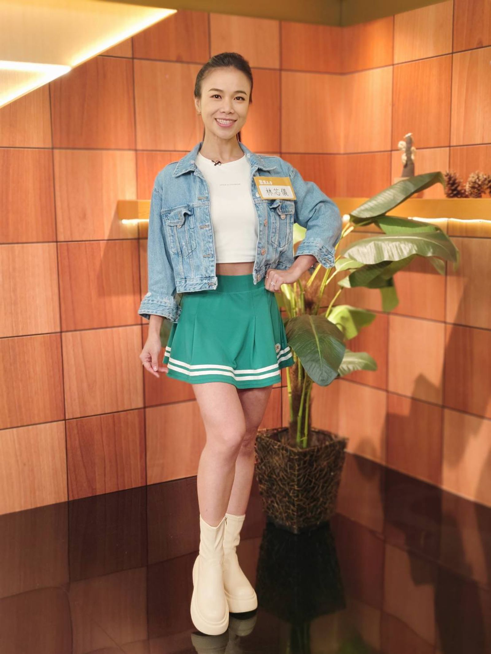 華語歌手林芯儀在《聚焦2.0》分享健美比賽備賽期間的心路歷程。年代提供