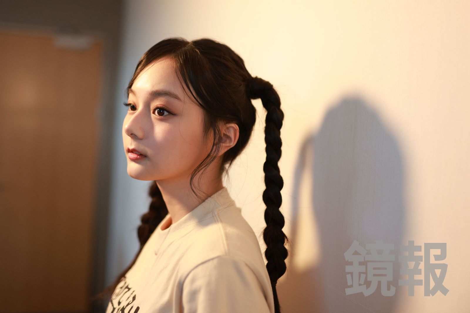 邵奕玫坦承她高中時也會焦慮到自殘，忍不住一直拔頭髮。劉耀勻攝