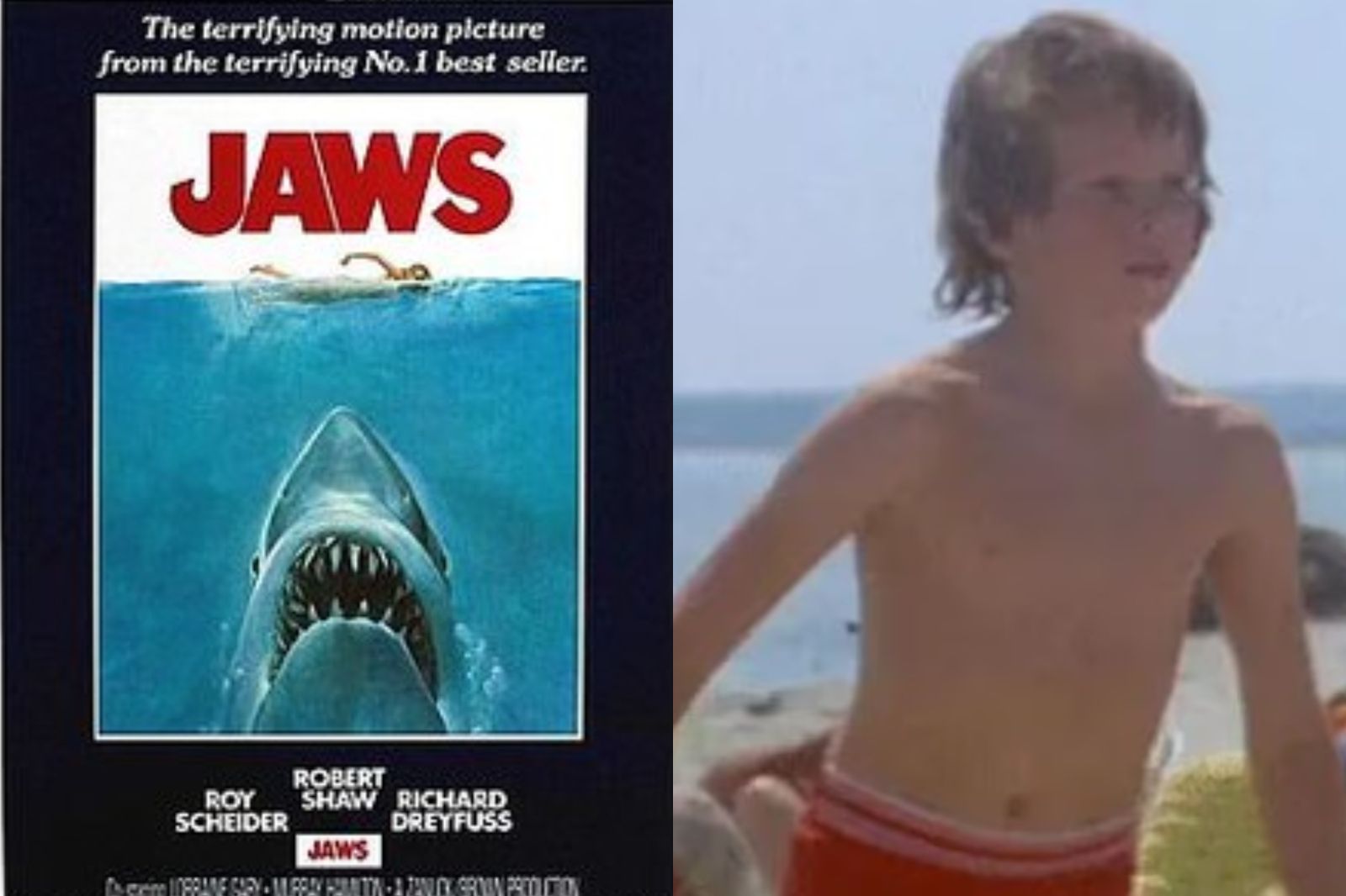 《大白鯊》上映滿50年!他12歲時才演1分鐘 老了仍在領流量紅利:死的值得