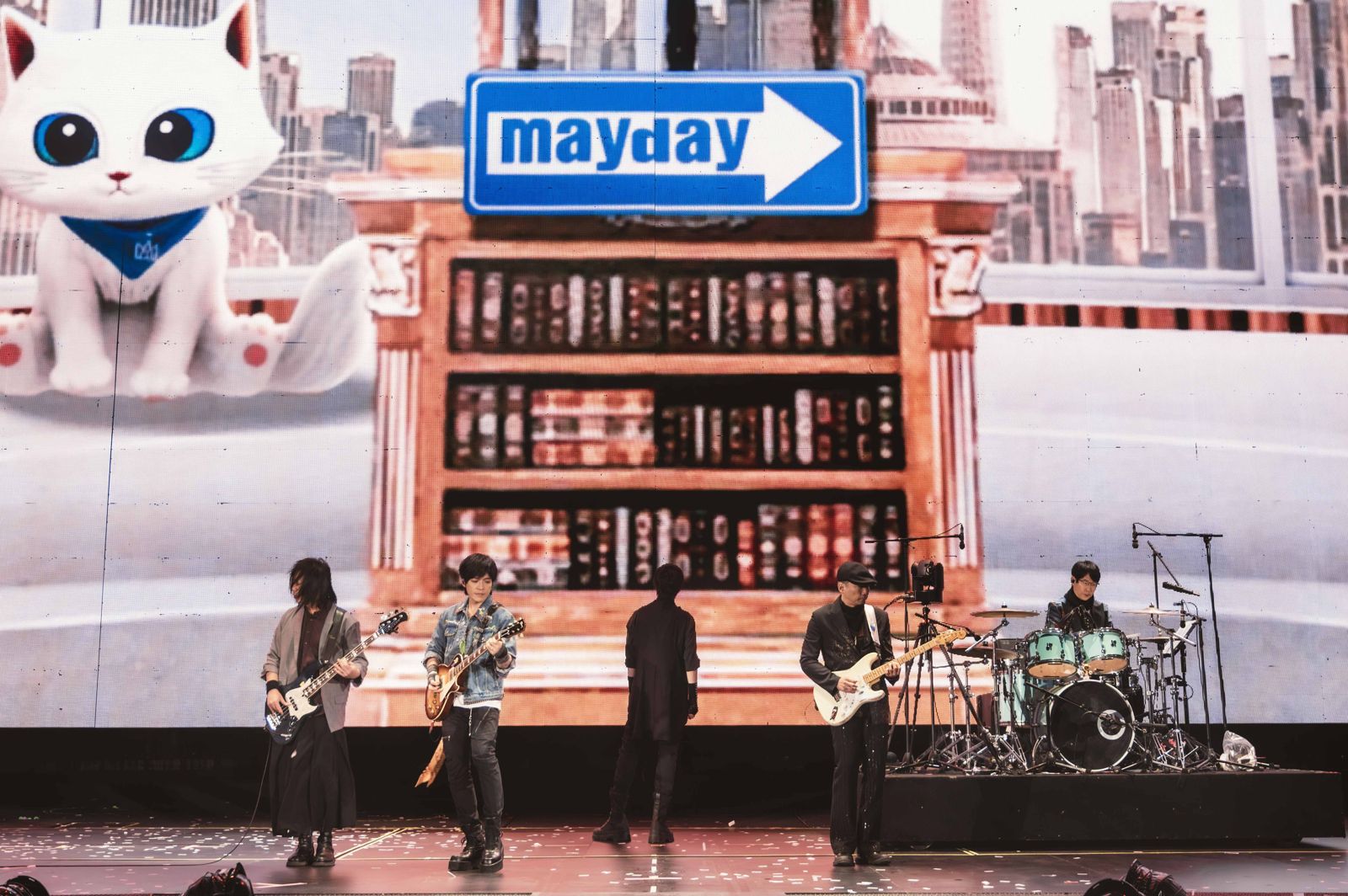 五月天日前在鄭州開唱。相信音樂提供