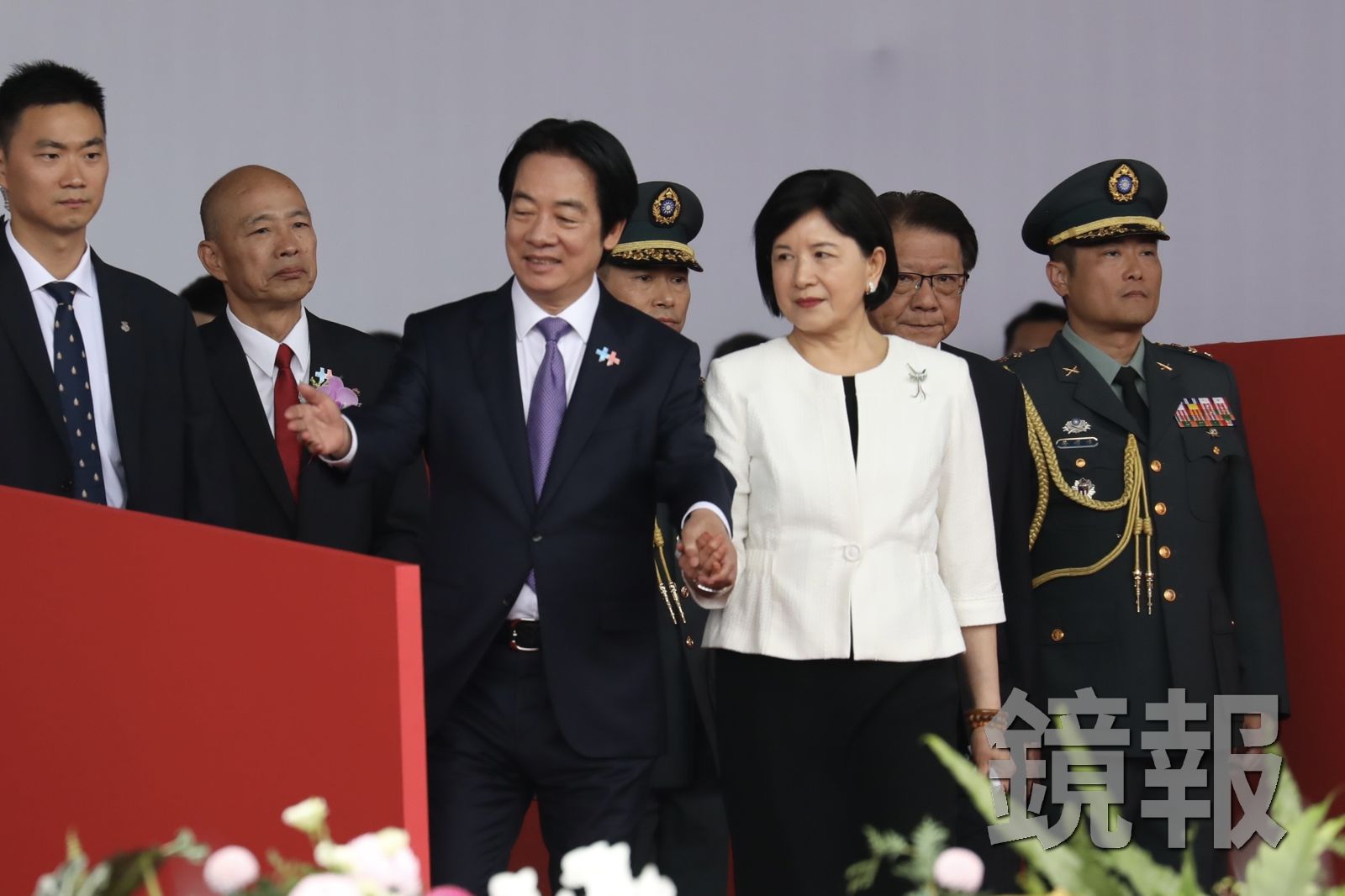 賴清德今年國慶演說釋出對話善意,國台辦依舊以既定的政治標籤回應。攝影林煒凱
