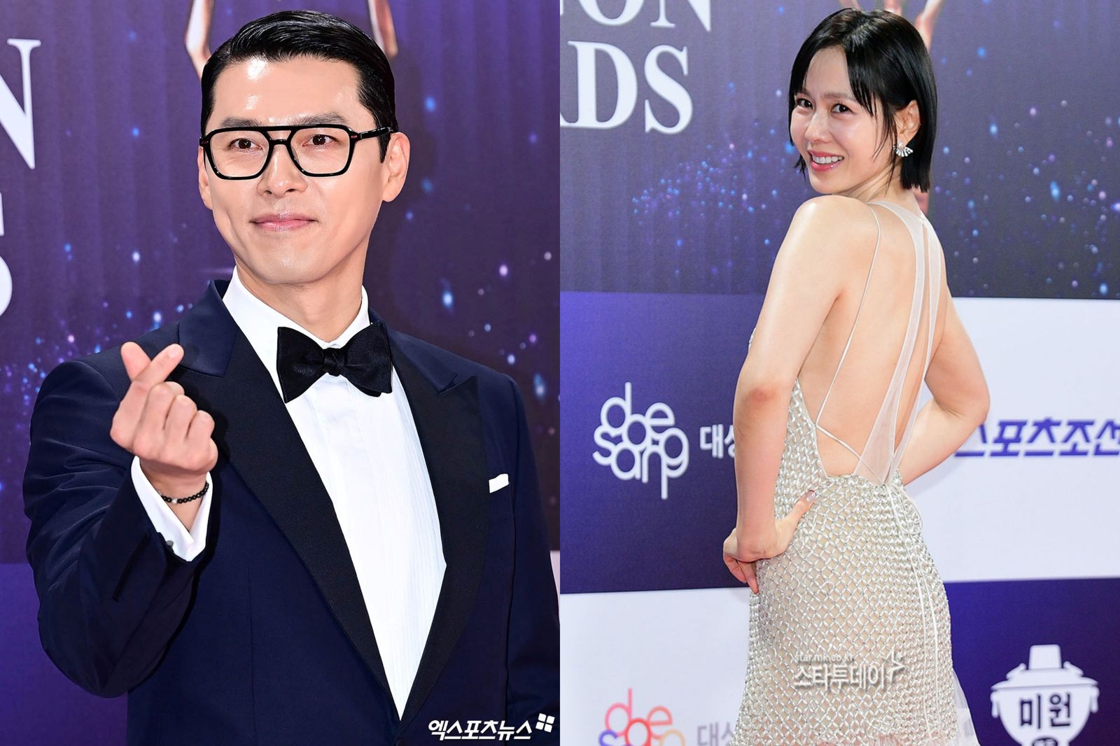 青龍獎／孫藝真露美背殺進紅毯！　玄彬「想自己得獎」老婆也不讓