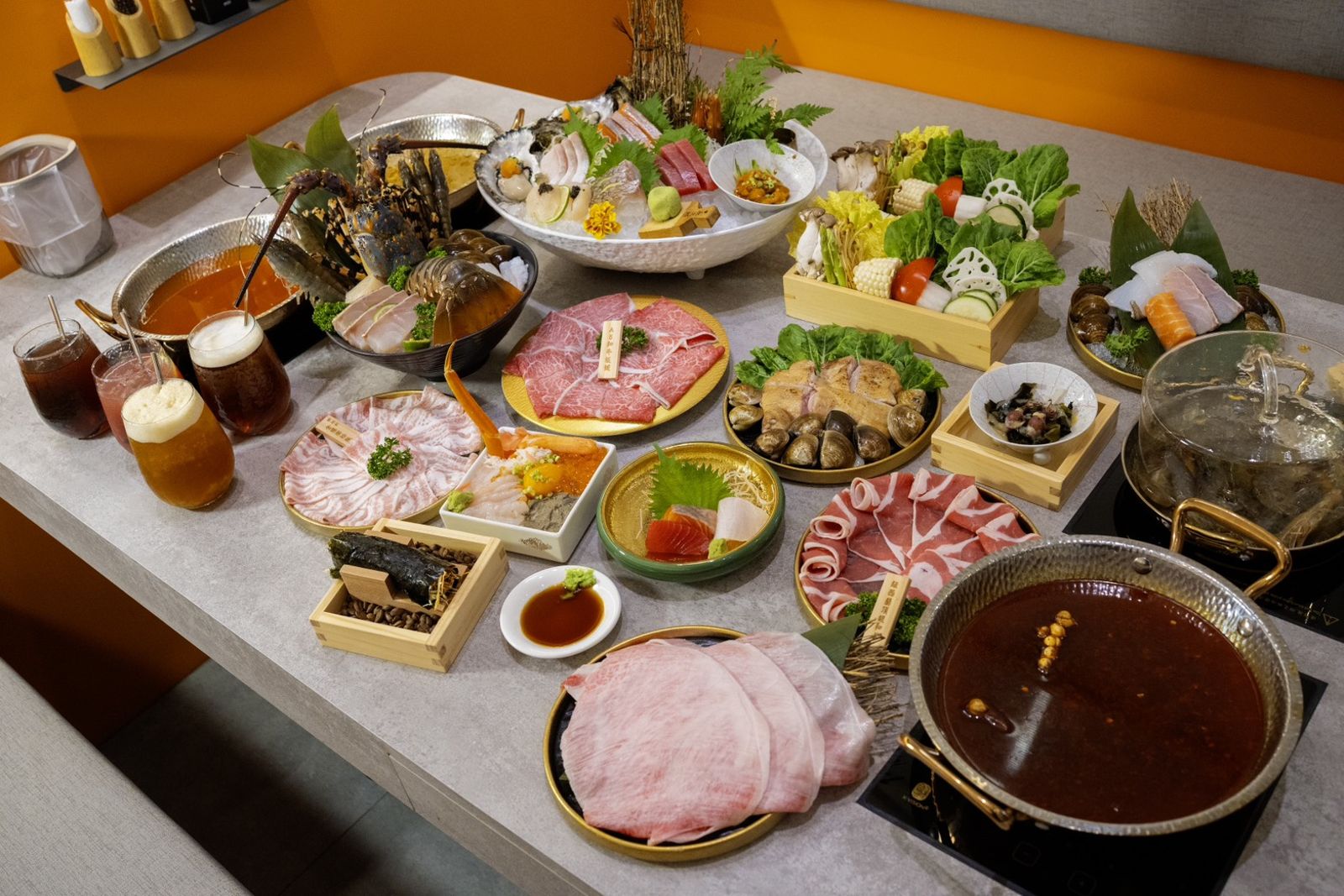 火鍋、日料一次滿足！台中「海港匠鍋」試營運88折吃好吃滿