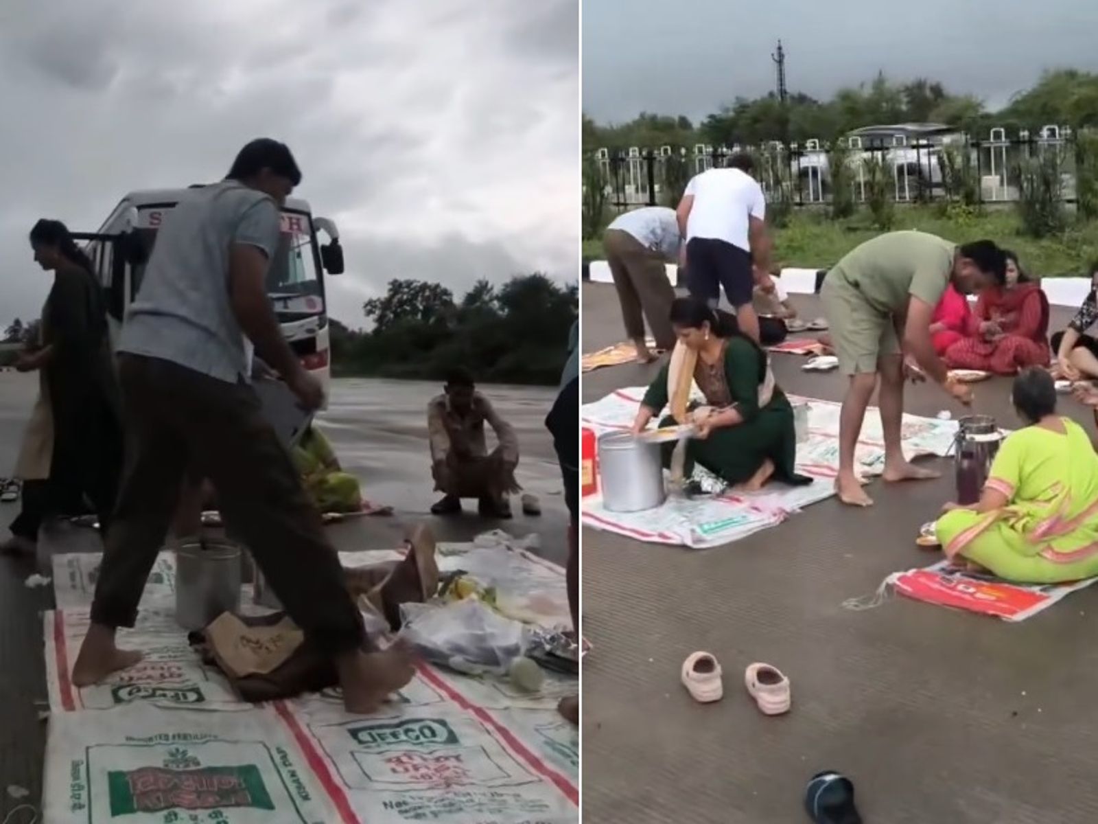 印度家族佔高速公路中央野餐嗑飯!誇張畫面曝光惹眾怒 網炸鍋痛批:丟臉當驕傲