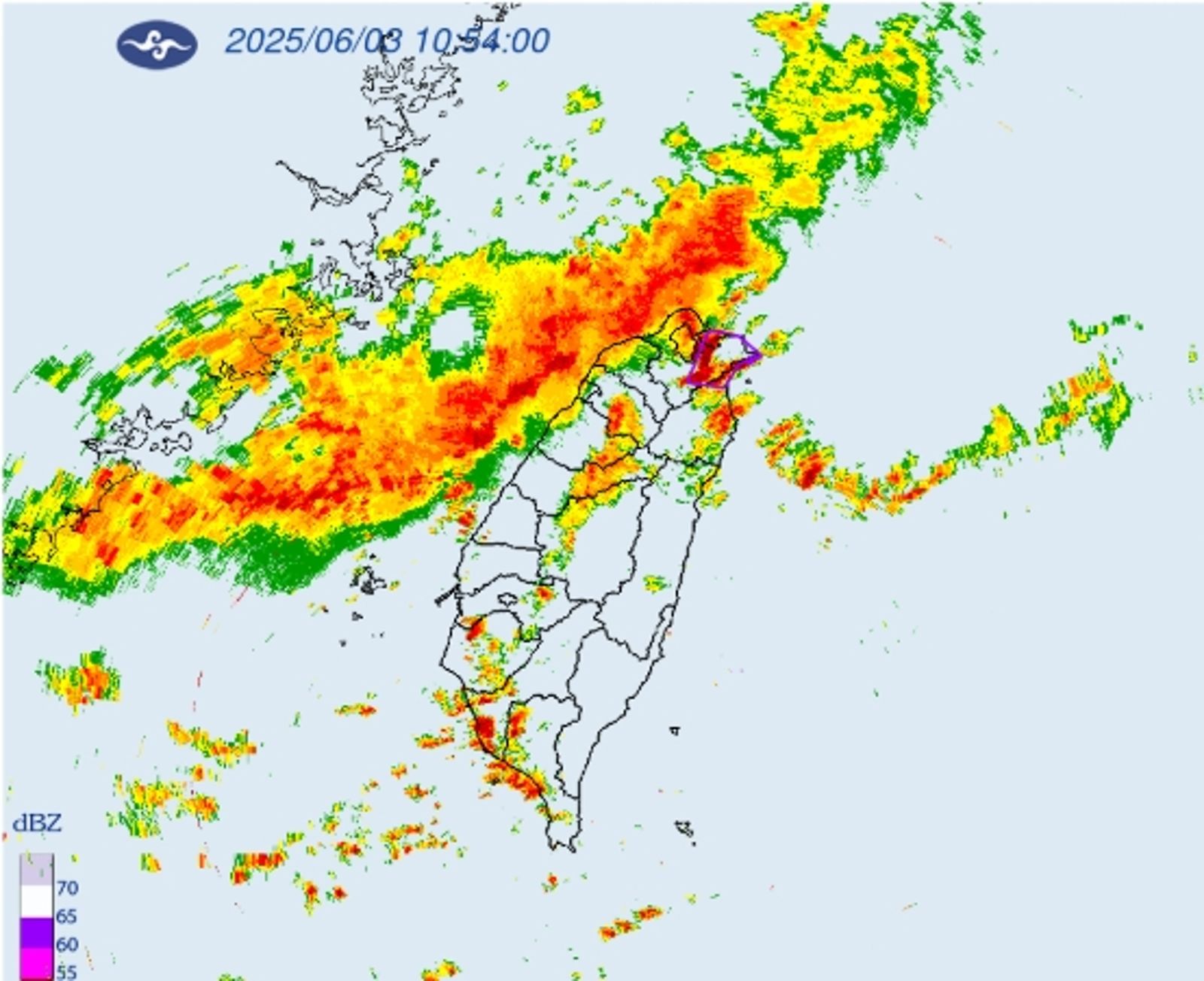 快訊／2區域國家級警報響了！雙北等4縣市留意大雷雨　警戒範圍出爐
