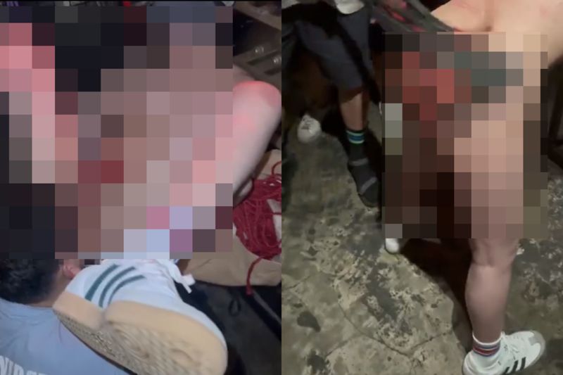 西門町BDSM酒吧極樂影片流出！男當眾「脫光綁縛+皮鞭打屁股」　驚悚畫面曝光