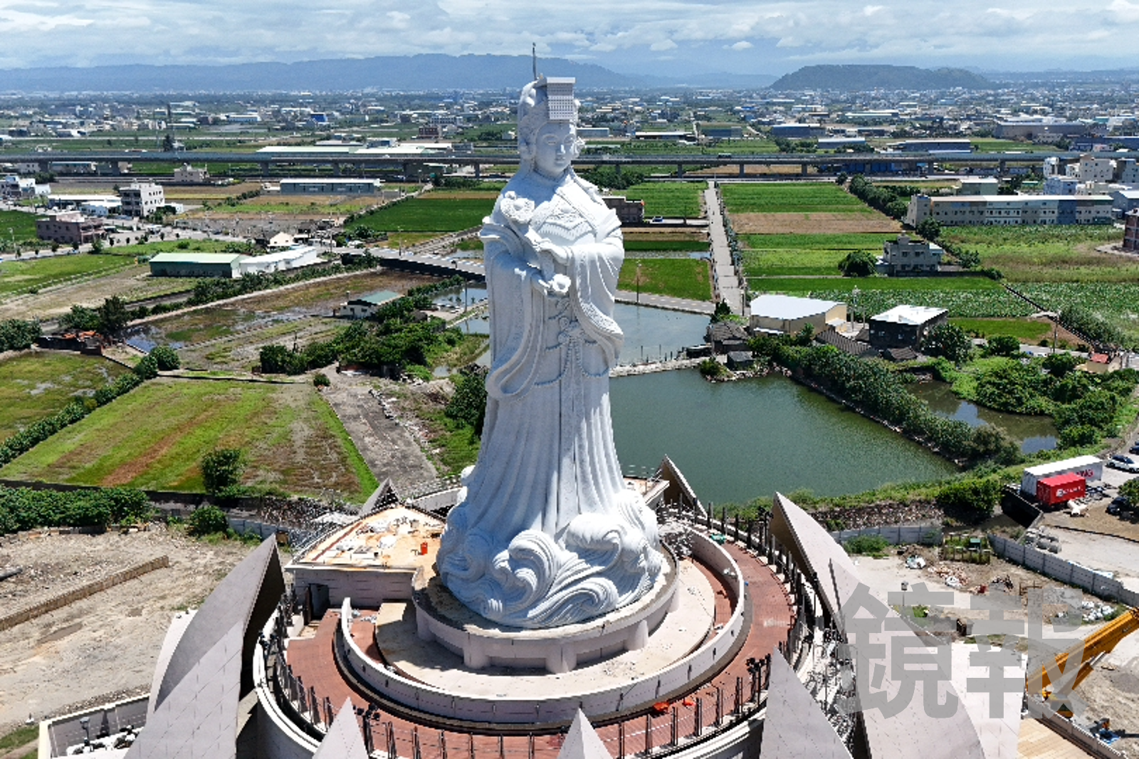 施工「縮時攝影」曝光!18樓高、全台最高媽祖雕像亮相 14年淬鍊終於完工
