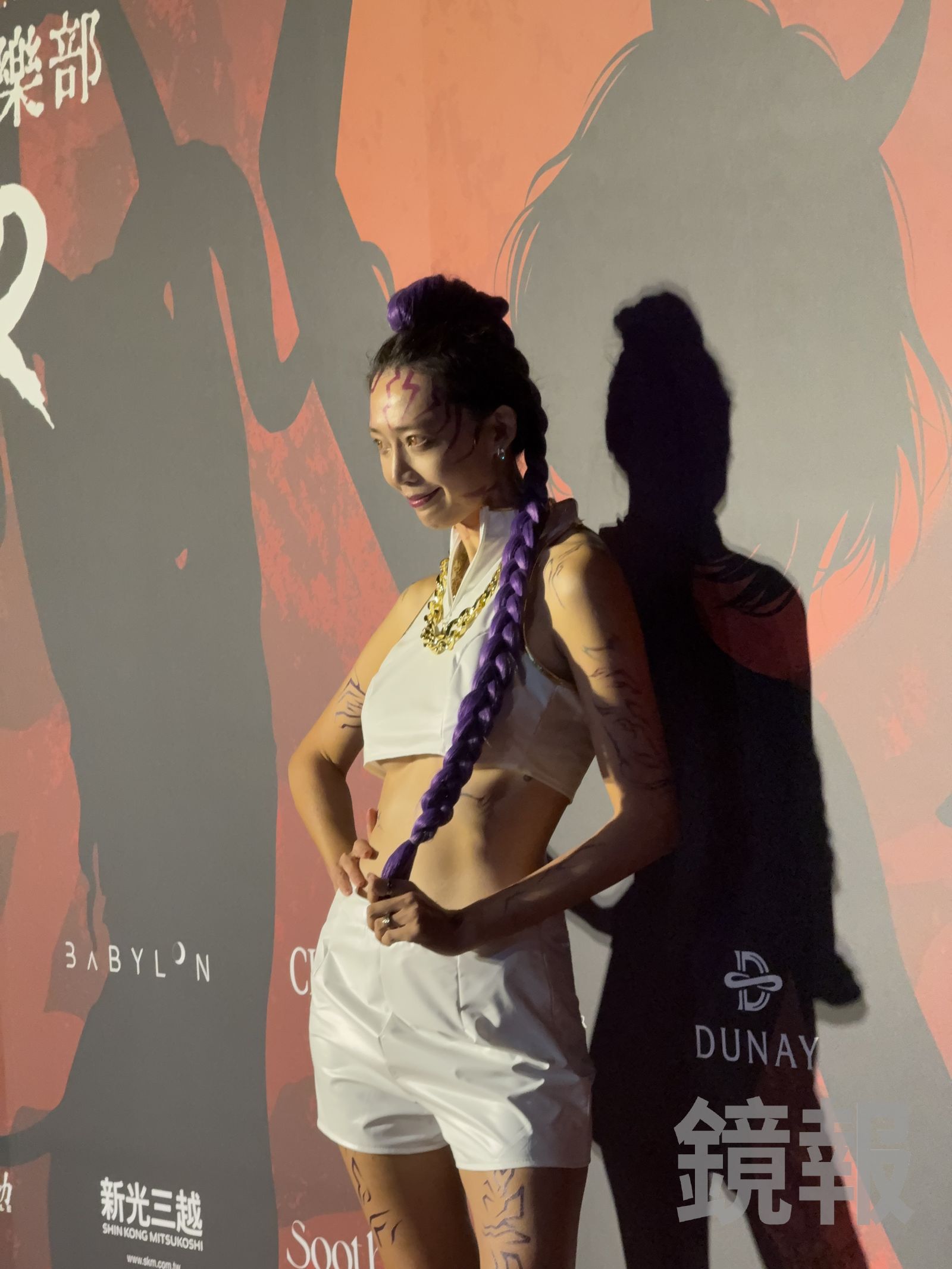 王心恬表示有看到王子的新聞。潘佳琪攝