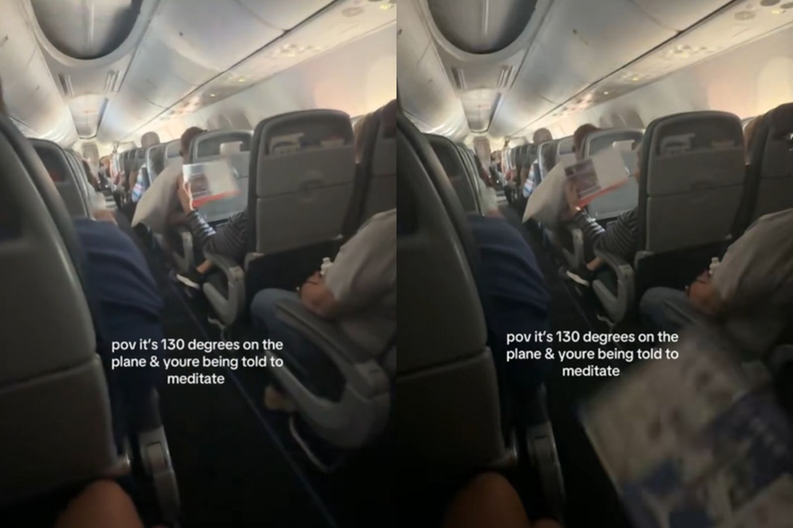 美國航班如火烤地獄！乘客被悶在54度機艙…空服員竟建議「靠冥想降溫」離譜影片曝光
