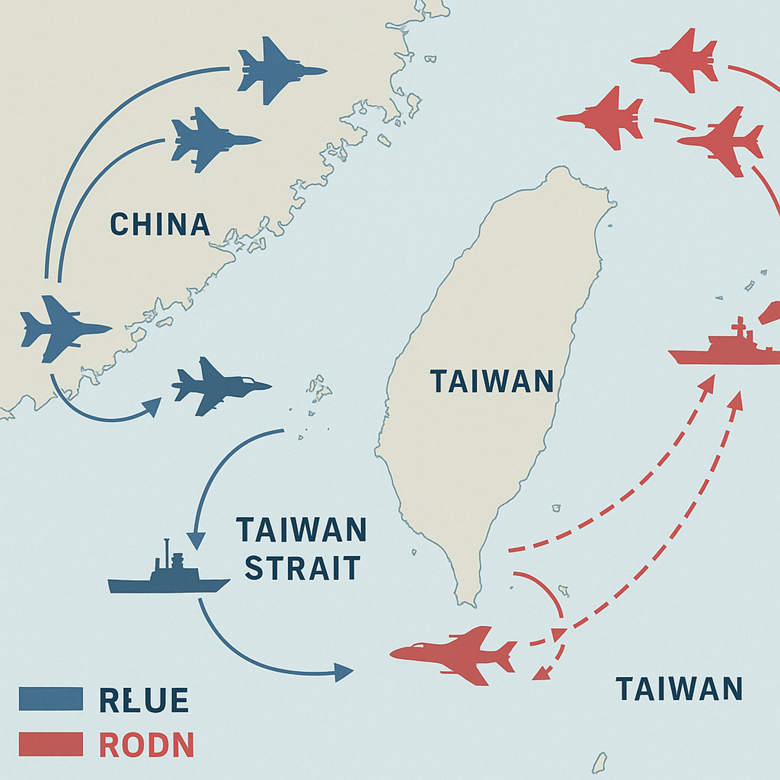 實際戰爭情況遠比兵推模擬更加複雜,圖片為OpenAi生成示意圖