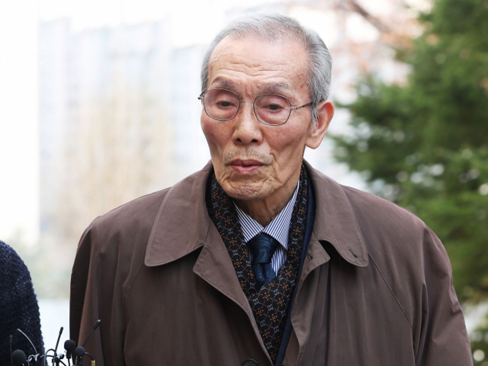 吳永洙前年參與1審出庭。翻攝YONHAP NEWS
