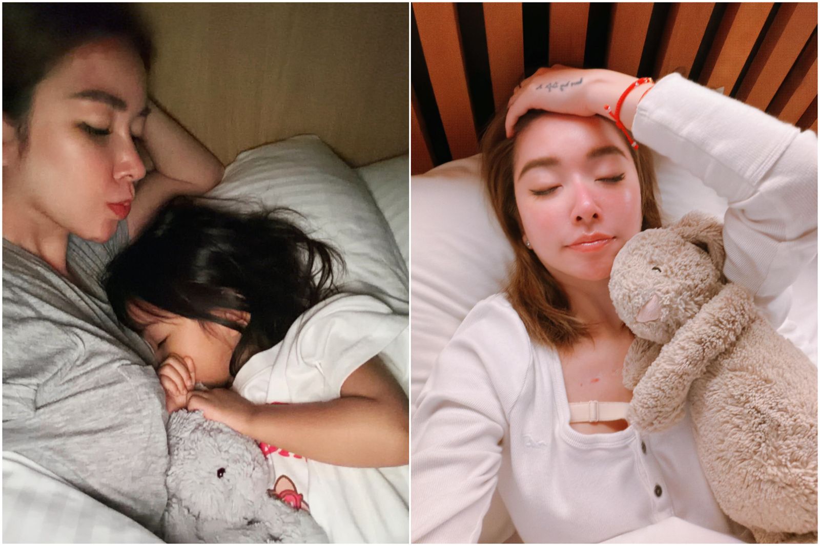 2歲半愛女半夜「咳到吐」 許維恩難過喊:媽媽心都碎了!哄睡畫面曝光惹全網心疼