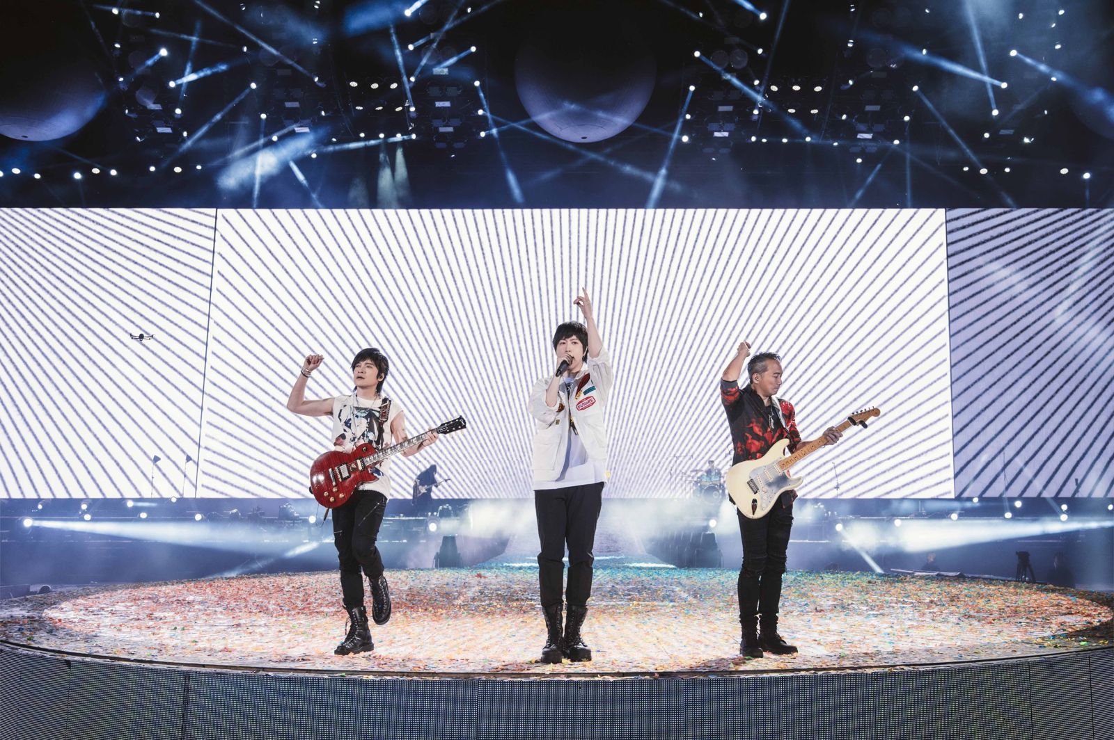 五月天巡演哈爾濱站15日圓滿落幕。相信音樂提供