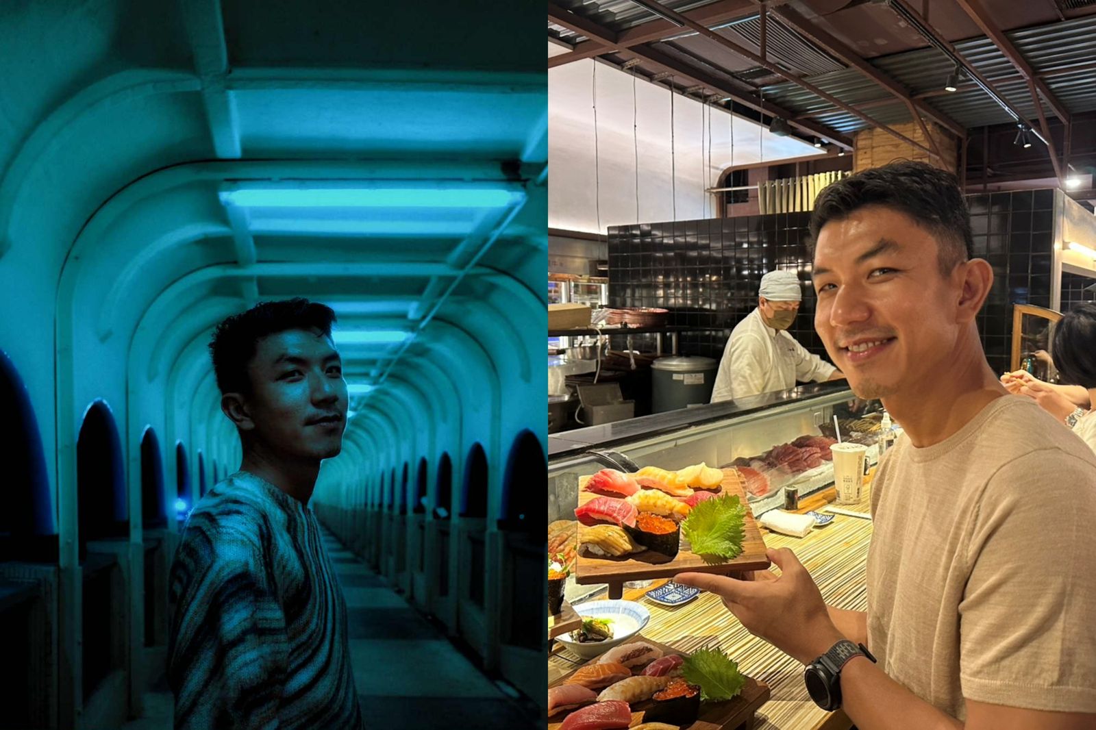 泰國影帝萬洛走跳台灣接地氣　朝聖「舒淇橋」、嗨翻魚市場