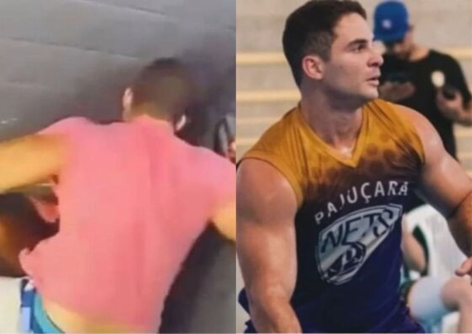 前籃球員對女友家暴　搭電梯35秒狂揍61下！驚悚影像曝光