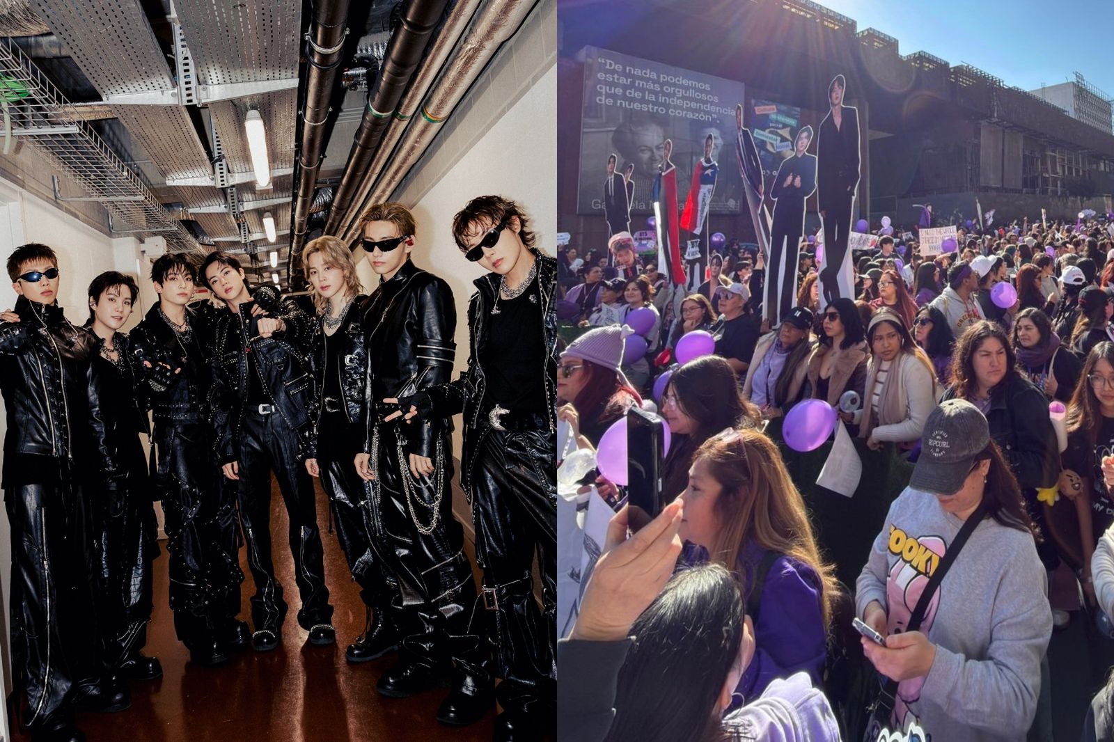 門票賣完才反悔?BTS智利演唱會突遭政府取消:會壓傷草皮 紫衣ARMY上街抗議