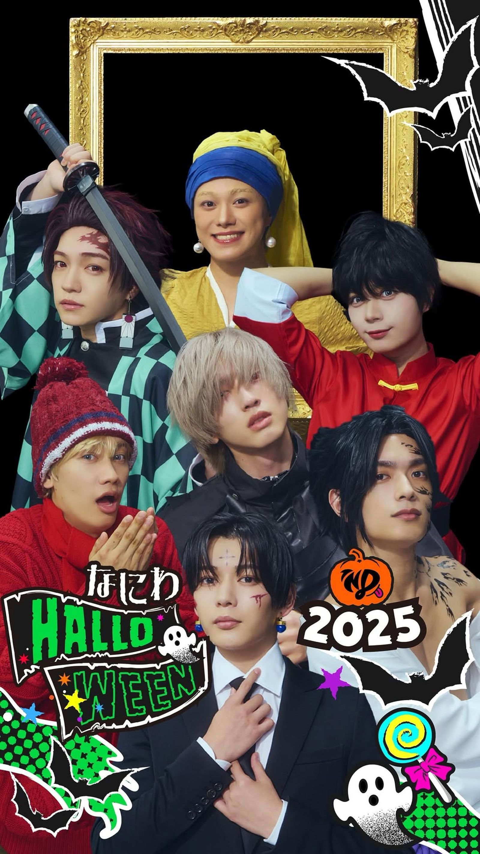 浪花男子萬聖節變裝再度成為話題。翻攝IG@naniwadanshi728official