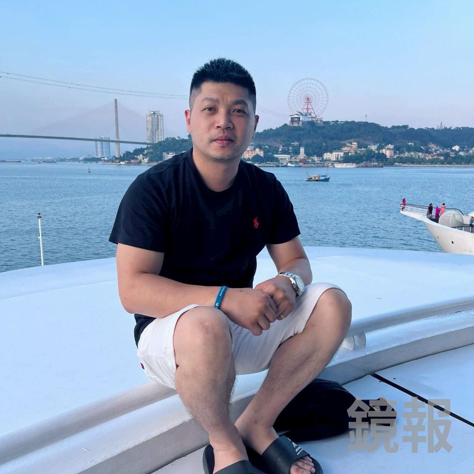 曹雙全受到父親啟發，擔任義消逾11年。家屬提供