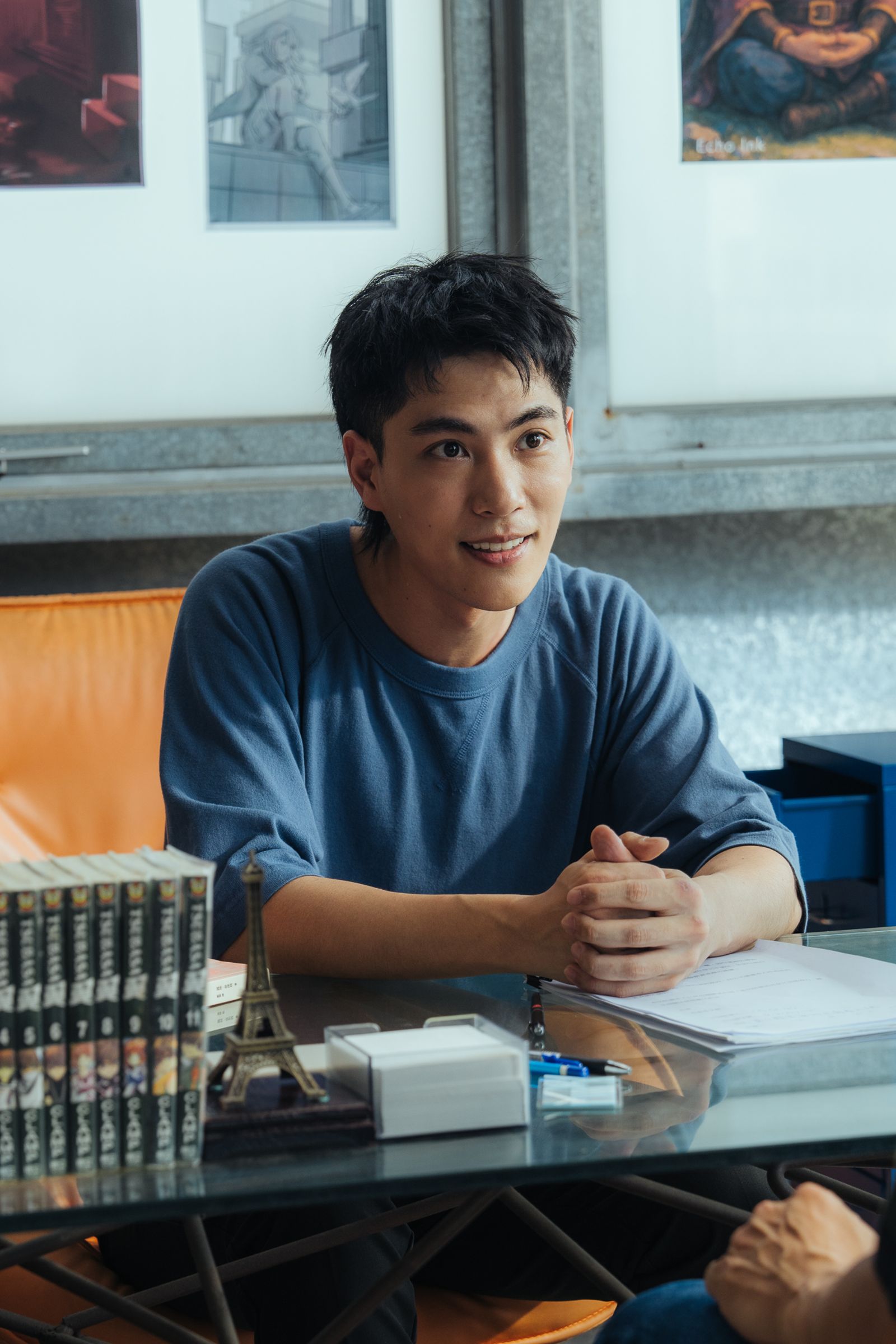 《向流星許願的我們》林子閎客串出版社社長。有意思國際傳媒、犢影制作提供