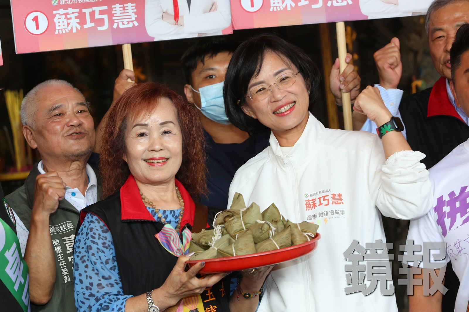 蘇巧慧首場車掃從「政治起家厝」鶯歌出發　粉紅超跑戰車貼29顆星星寓意曝光
