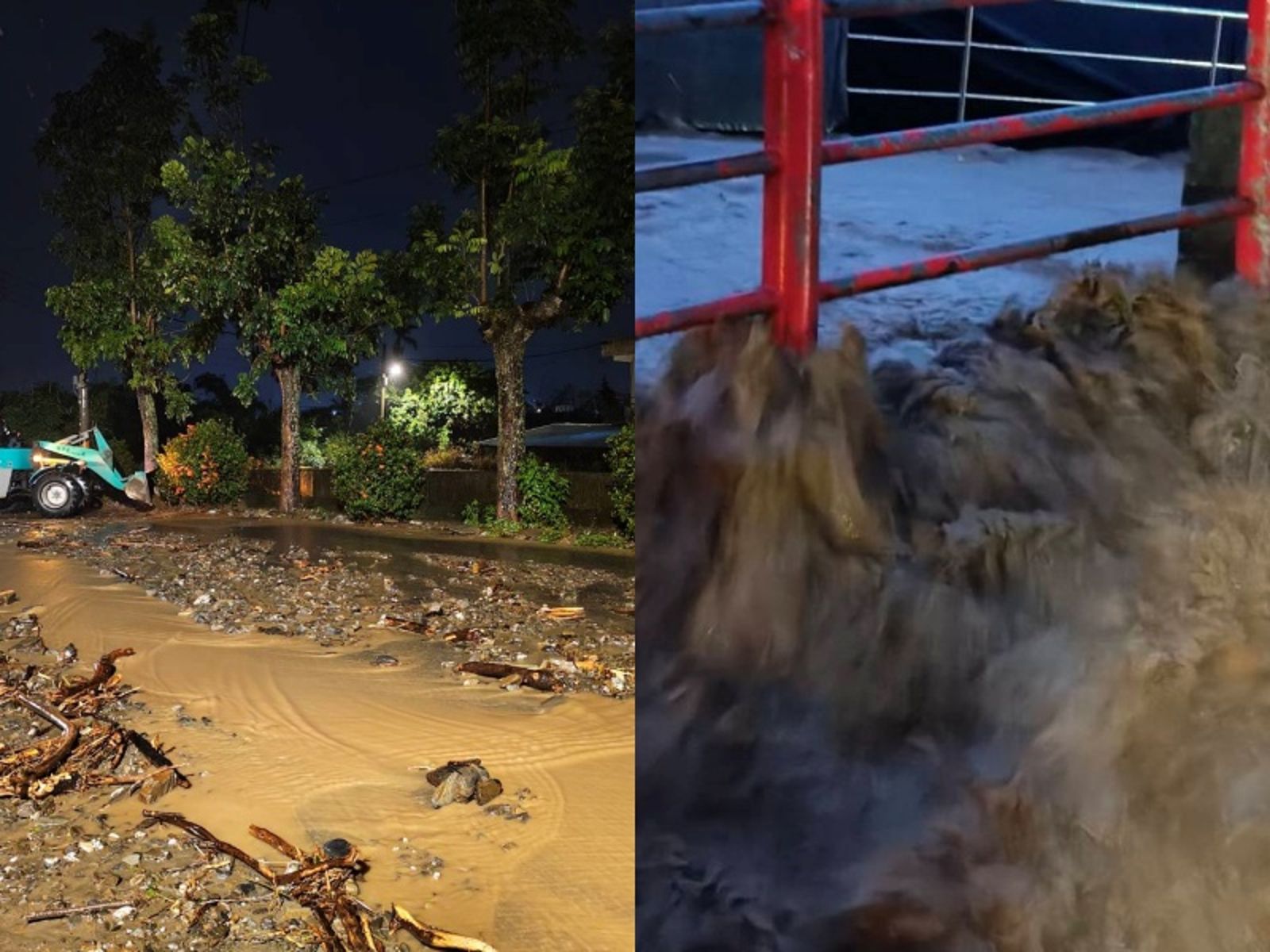 薇帕颱風猛襲!東半部日累積雨量呈「彩虹分界」 長榮也受強風吹歪驚險重飛
