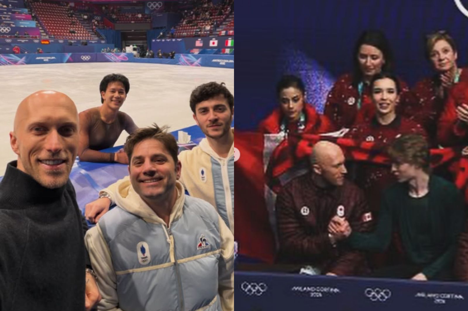 38歲的布諾.里修(Benoît Richaud)為花式滑冰教練,本次賽事中共帶領13個國家共16名選手出戰。圖/翻攝自IG@benoitrichaud