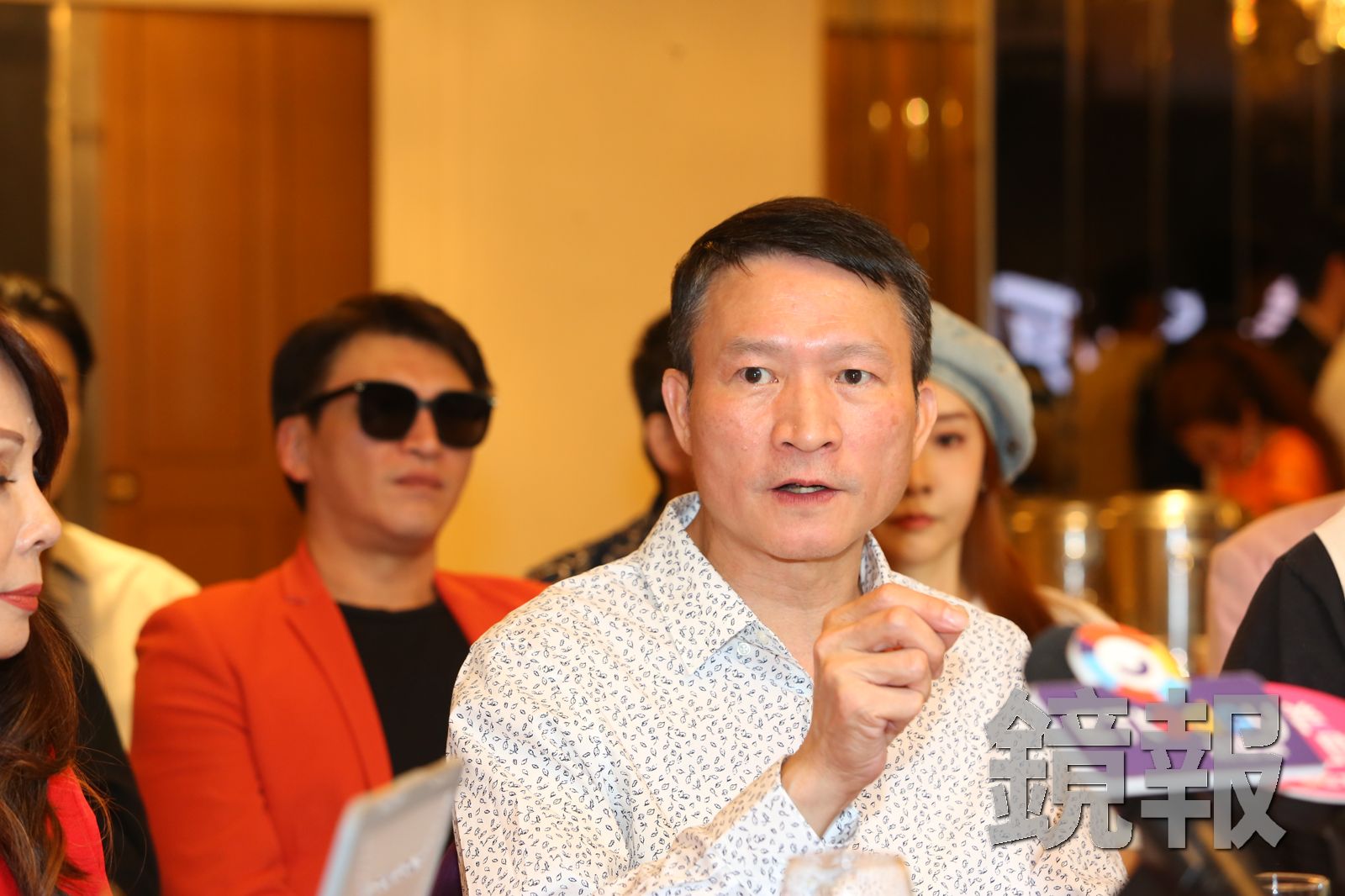 56歲藝人秦楊出席反毒品、反酒駕公益短片發表會。姜永年攝