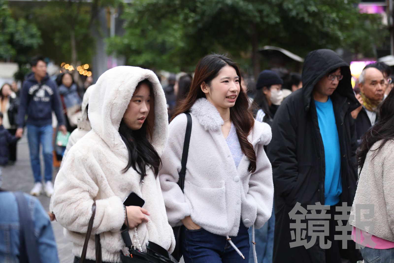 近日全台低溫。圖/攝影劉耀勻