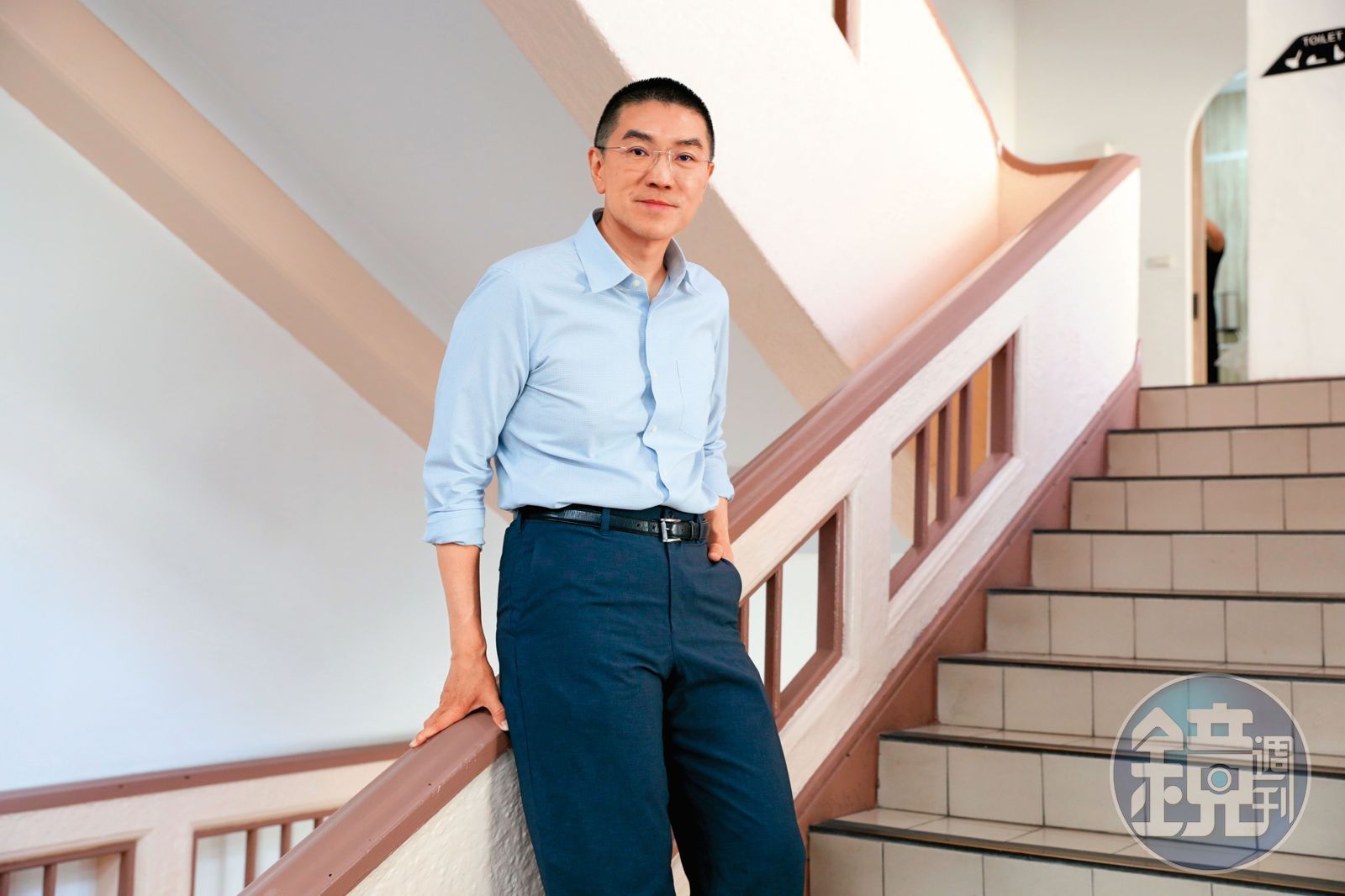 基隆市長謝國樑爭取連任,在選戰最後階段將加強陸戰,增加與民眾接觸。圖/鏡週刊提供