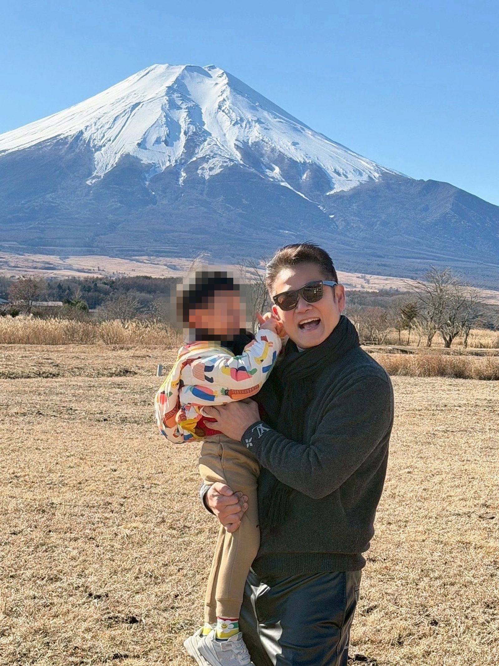 徐乃麟常在臉書分享爺孫生活。翻攝FB＠徐乃麟