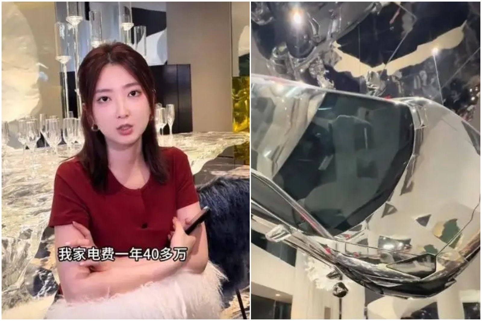 網紅愛炫富！3000萬跑車「掛牆上」　直播平台出手了