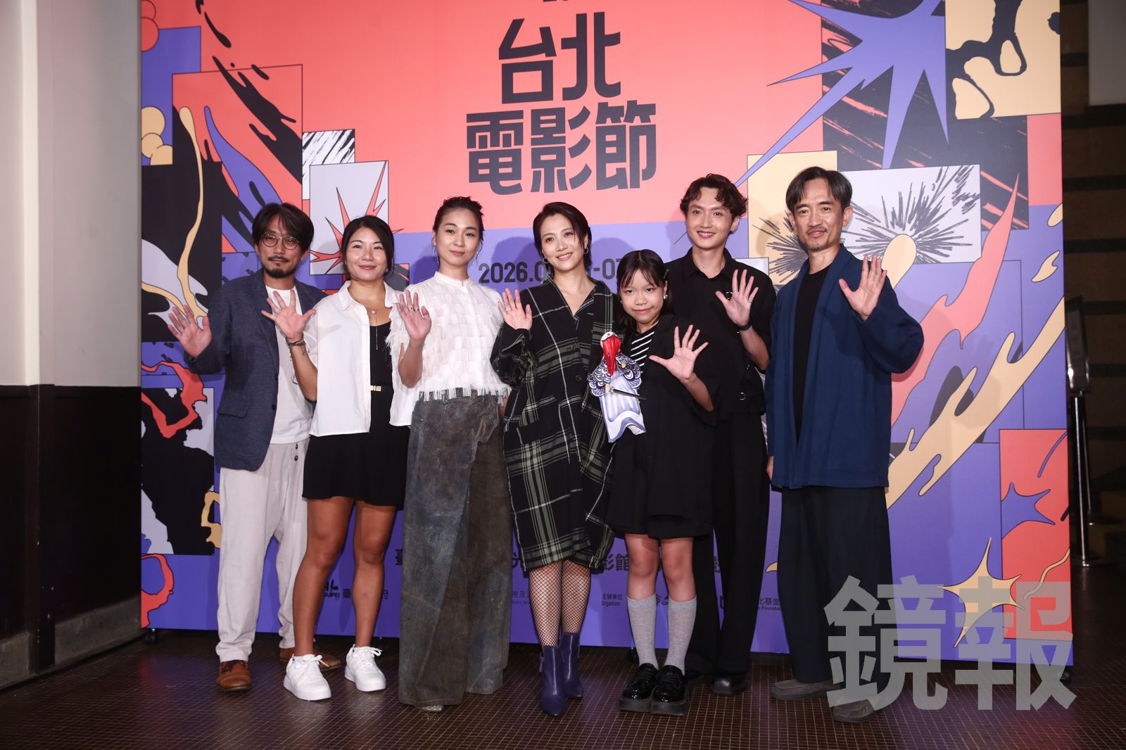 《鯽魚》團隊出席台北電影節活動。李鍾泉攝