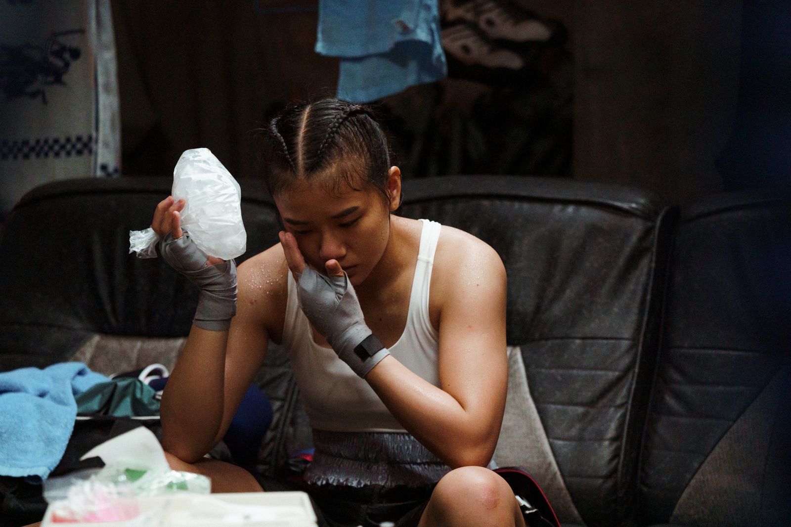 70歲蔡振南《恨女的逆襲》打拳擊消瘦！　林怡婷地獄特訓「以為要打比賽」