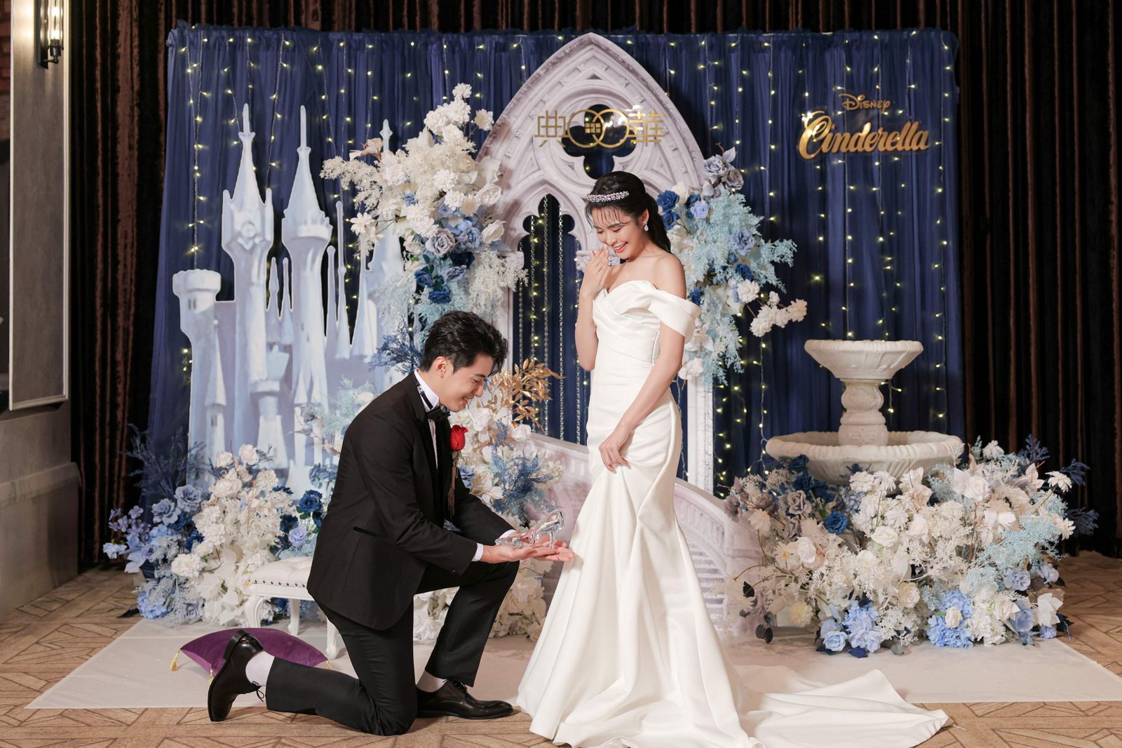 全台唯一迪士尼授權！典華公主婚禮專案夢幻登場、下訂再抽鑽戒